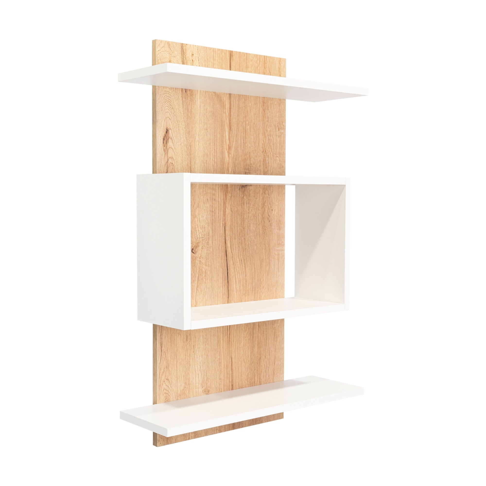 MUEBLE AUXILIAR DE BAÑO MASSANA DUNA Y BLANCO - 3
