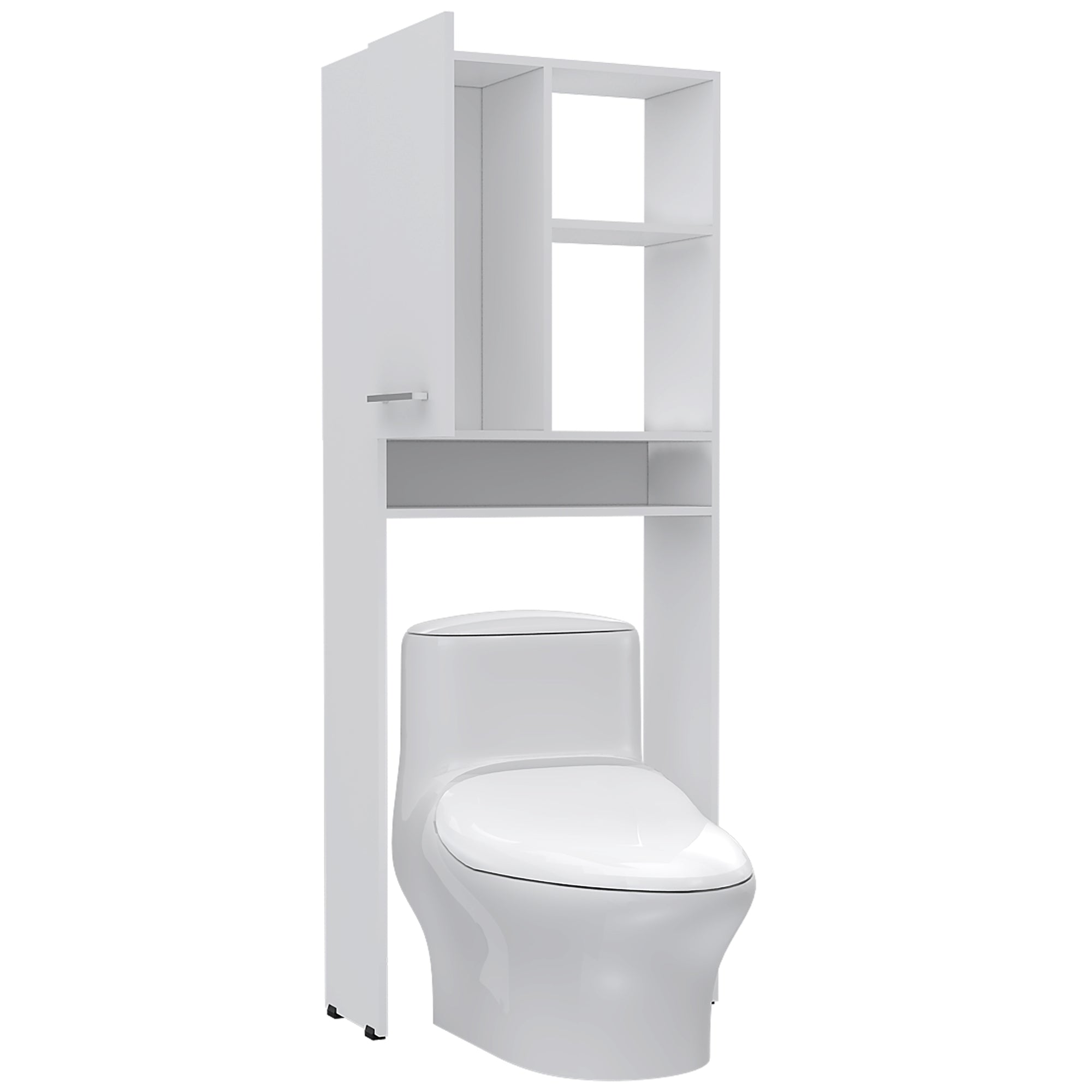 ESTANTE WC BATH 26 1 PUERTA BLANCO 160,8X63,1X26,5 CM - 1