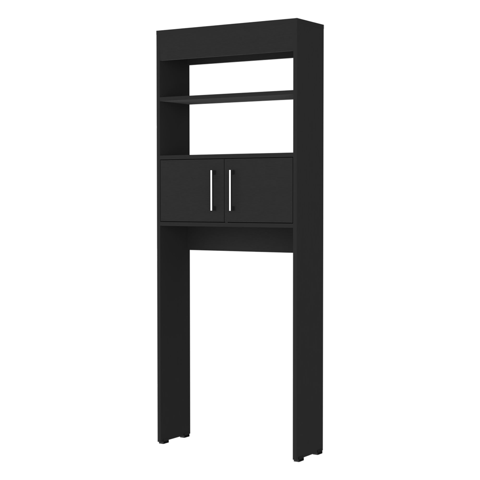 ESTANTE WC MADRID 2 PUERTAS 160X62,4X20,3 CM WENGUE - 4