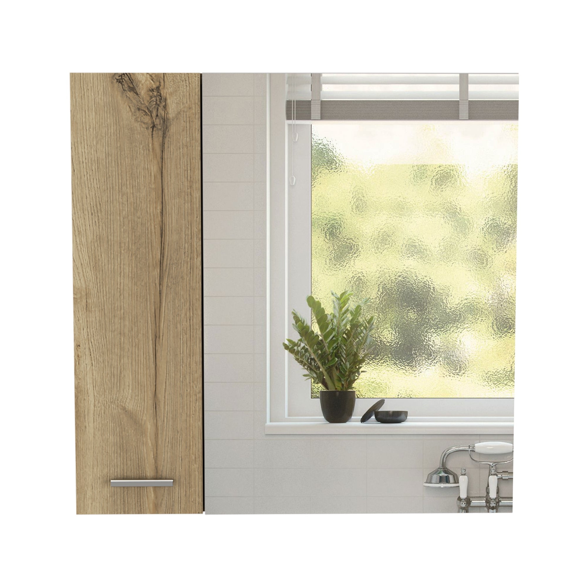 BOTIQUIN 2 PUERTAS SINES 60X60X14,9 CM DUNA CON ESPEJO - 3