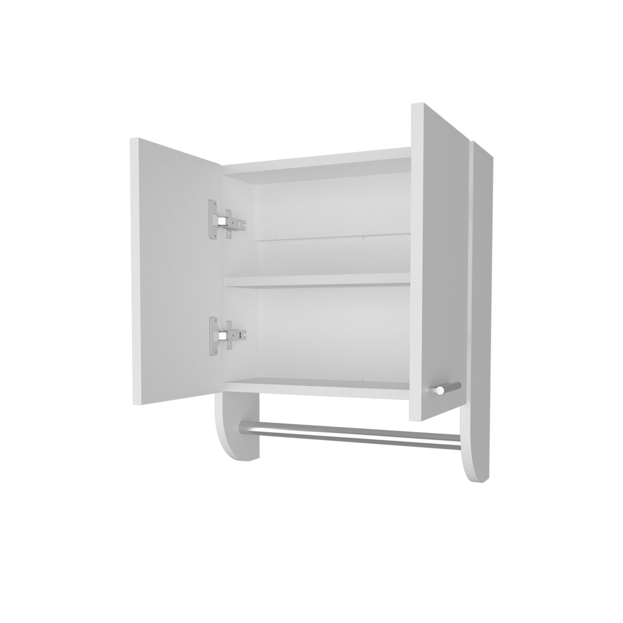 BOTIQUIN 2 PUERTAS BATH BLANCO 50X45X14,5 CM CON ESPEJO - 4