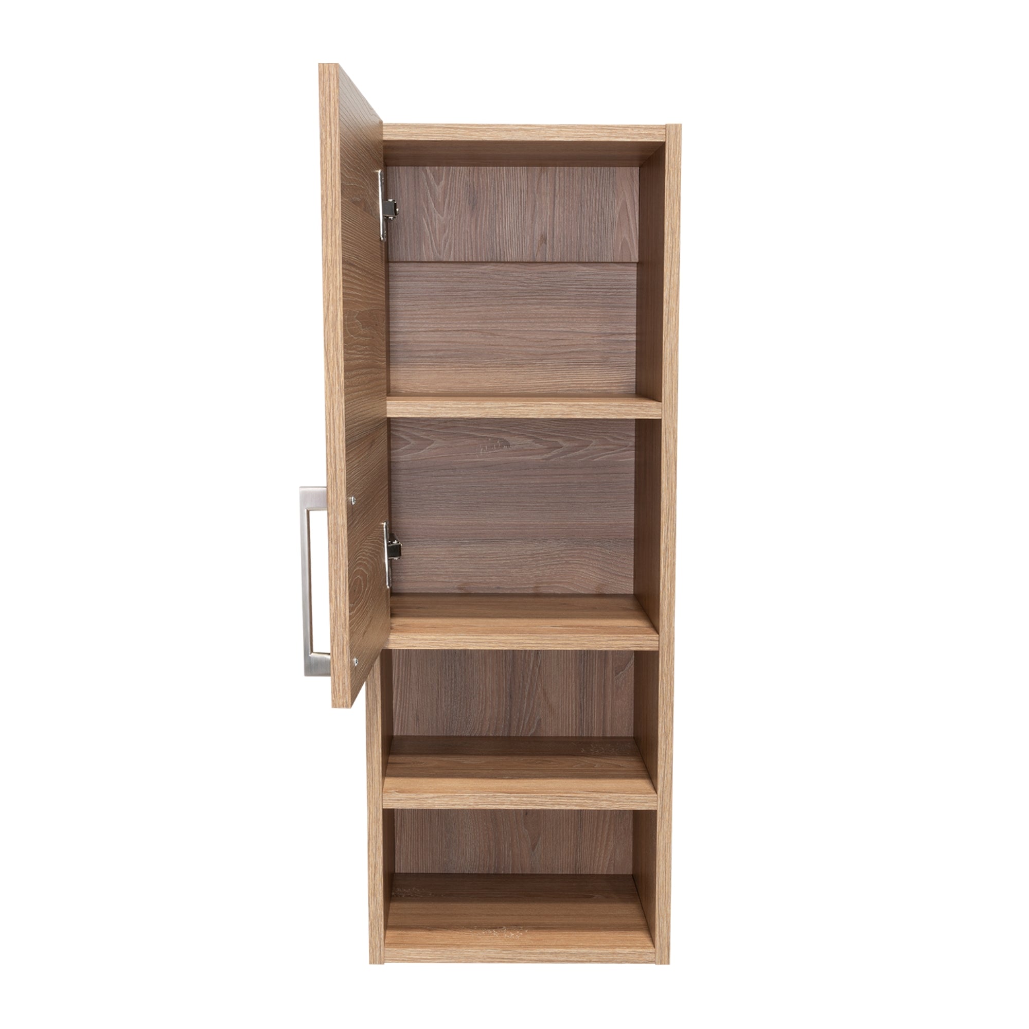 MUEBLE AUXILIAR BAÑO MURO BARCELONA 1 PUERTA MIEL - 4