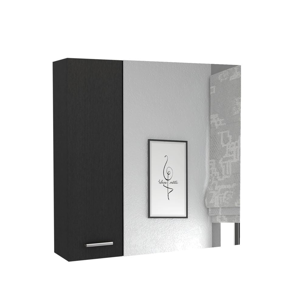 BOTIQUIN 2 PUERTAS BARCELONA 60X60X14,9 CM WENGUE - 3