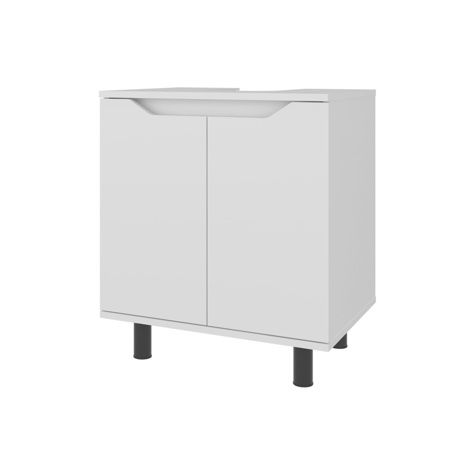 MUEBLE PARA LAVAMANOS MARLO 2 PUERTAS BLANCO - 3