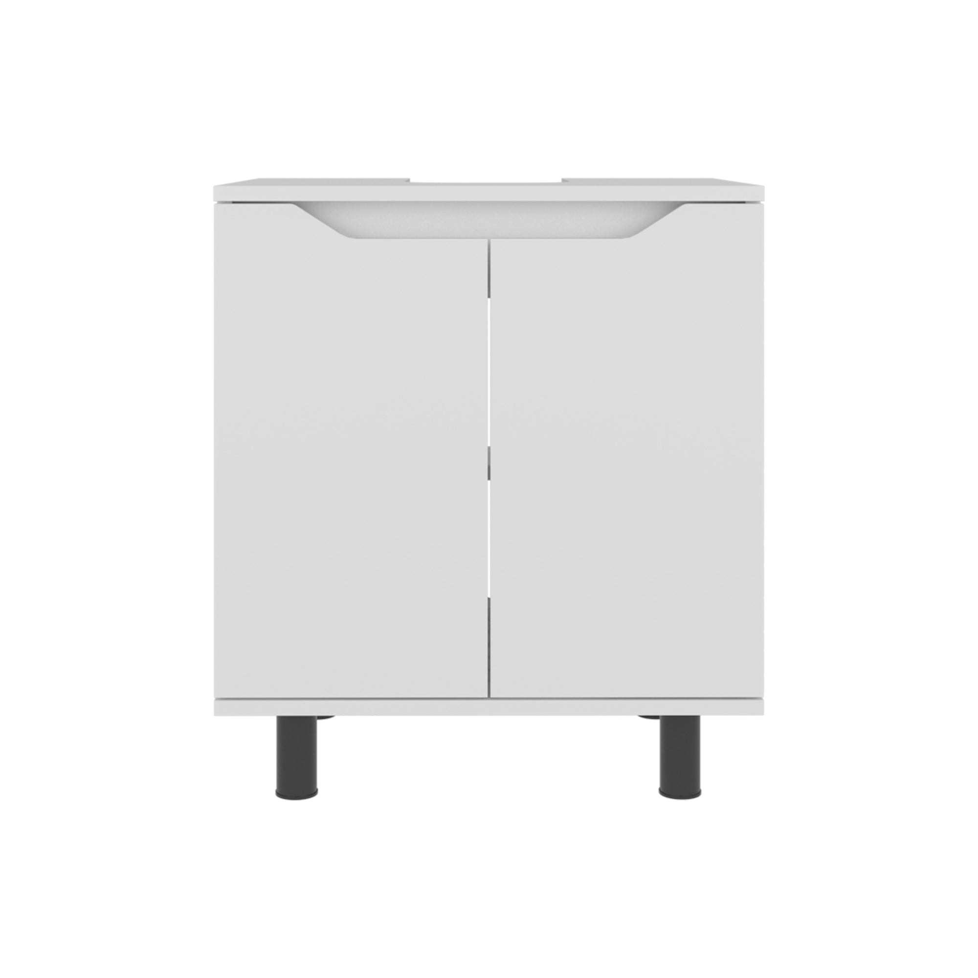 MUEBLE PARA LAVAMANOS MARLO 2 PUERTAS BLANCO - 4