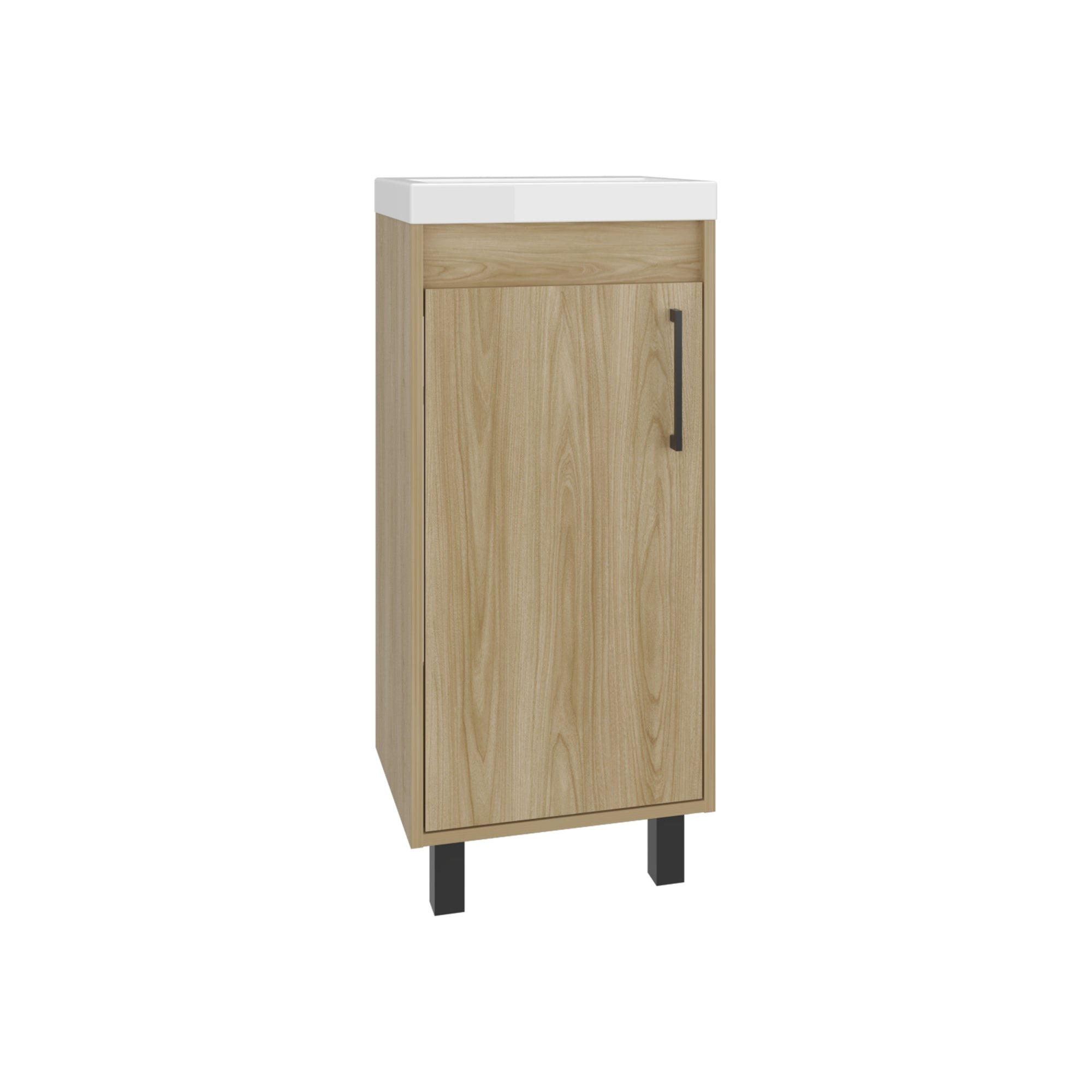 VANITORIO OXFORD 1 PUERTA 86,4X32,5X39,6 CM FRESNO - 3