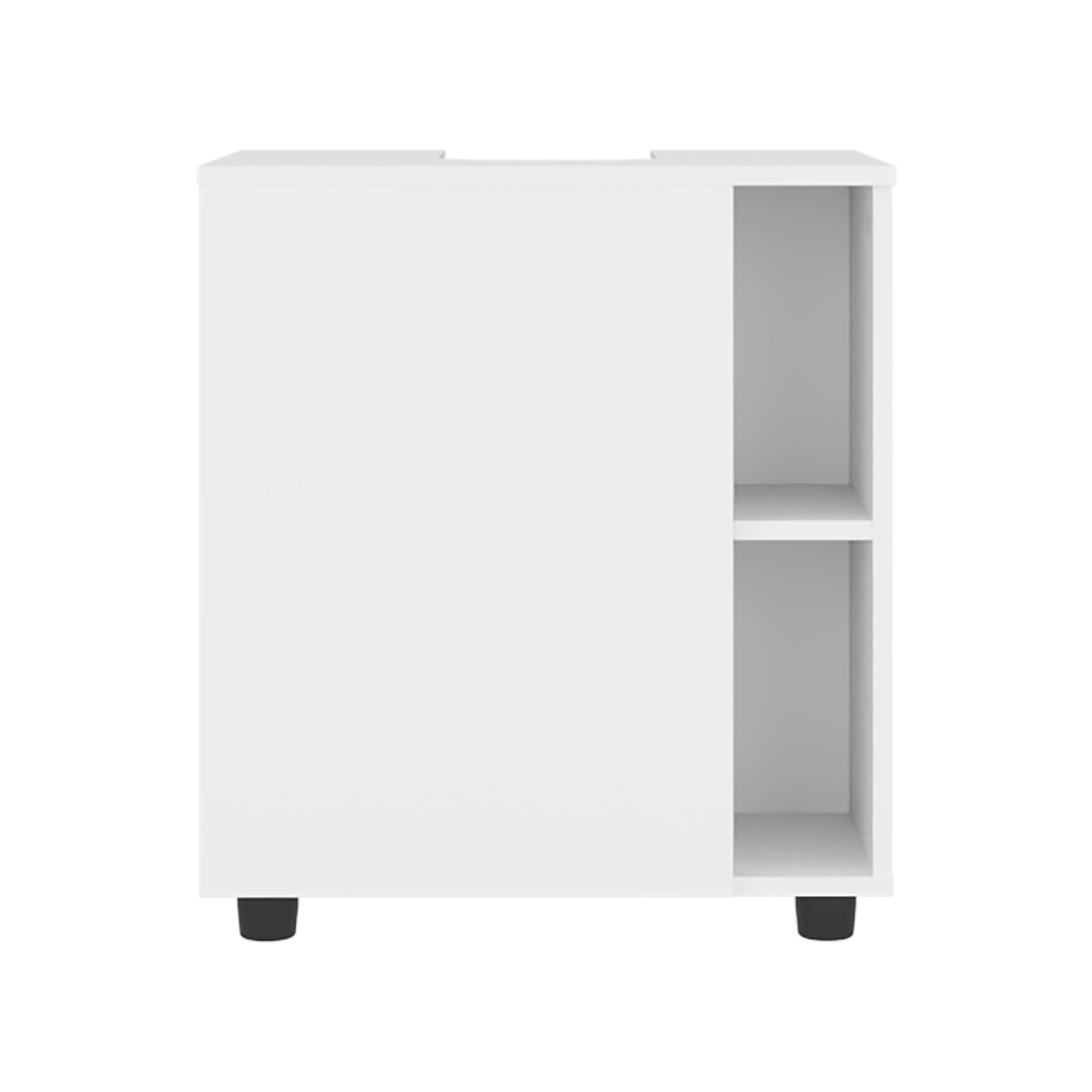 MUEBLE PARA LAVAMANOS PASCUALE 1 PUERTA BLANCO - 4