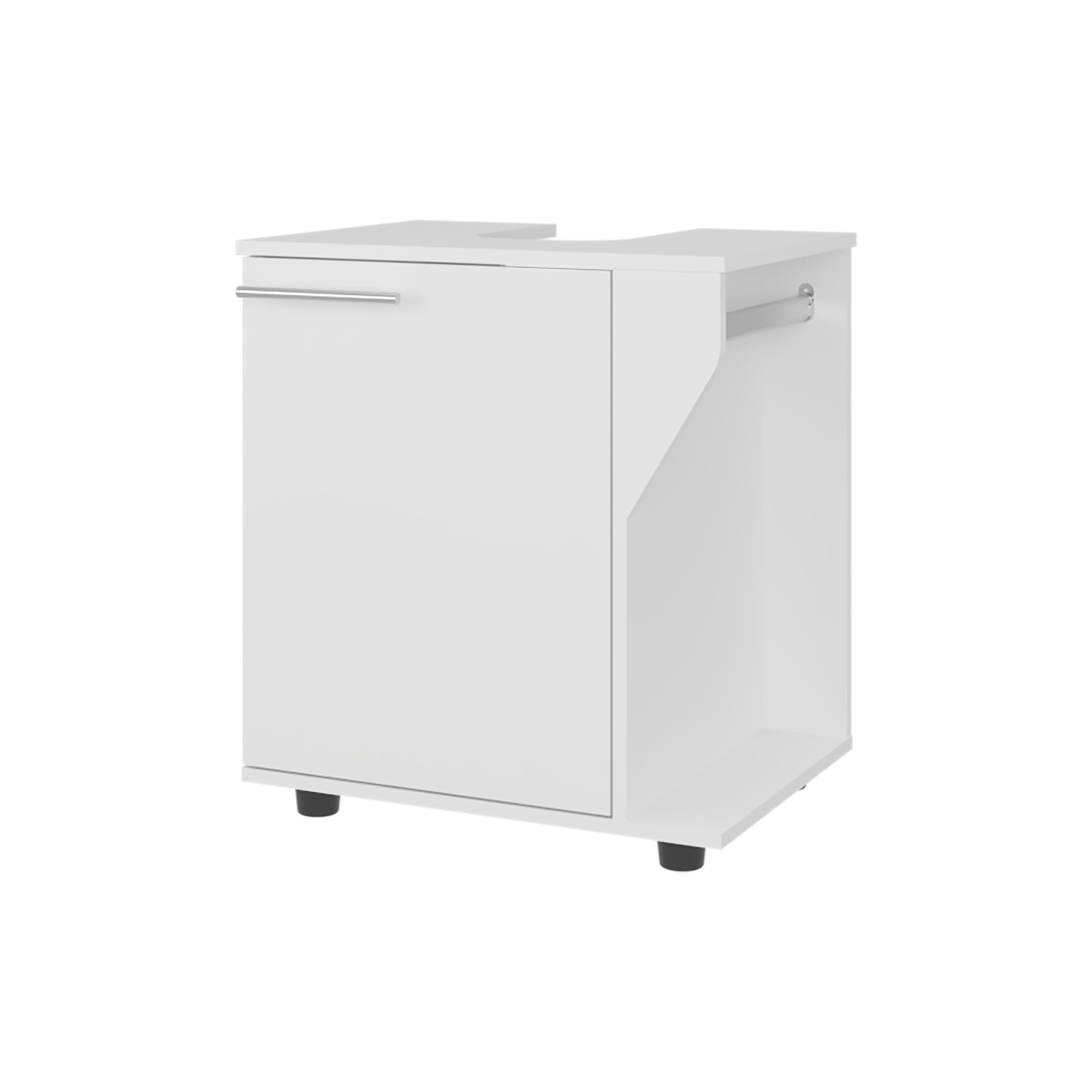 MUEBLE PARA LAVAMANOS PHILLIPS 1 PUERTA BLANCO - 3