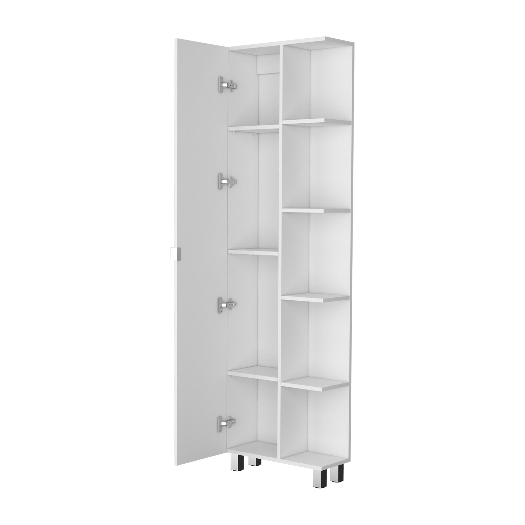 ESTANTE ORGANIZADOR DE BAÑO BATH 1 PUERTA BLANCO - 4