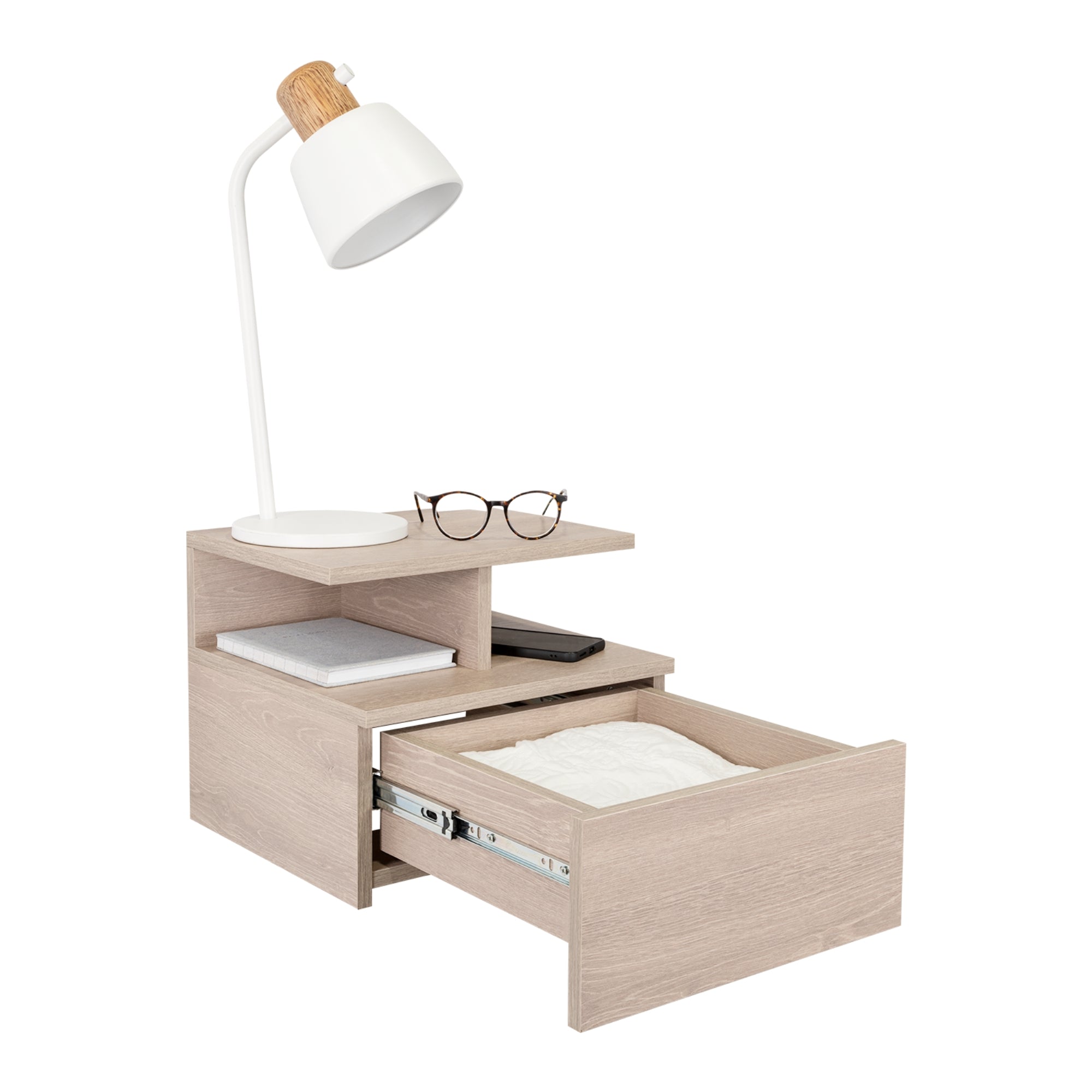 VELADOR FLOTANTE DREAMS 1 CAJON CENIZA 29X35X33 CM - 1