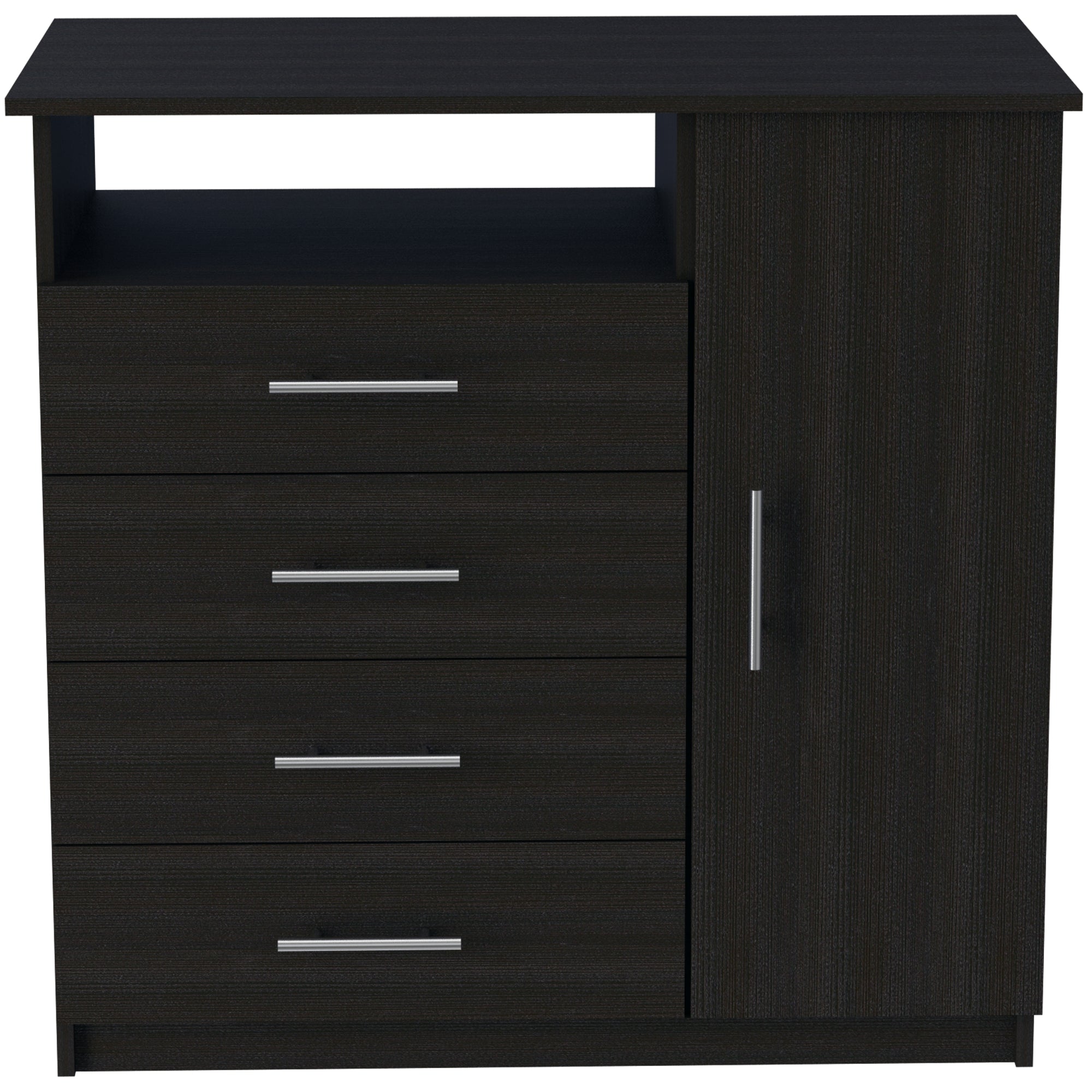 COMODA Z-91 TV 40' 4 CAJONES 1 PUERTA WENGUE - 4