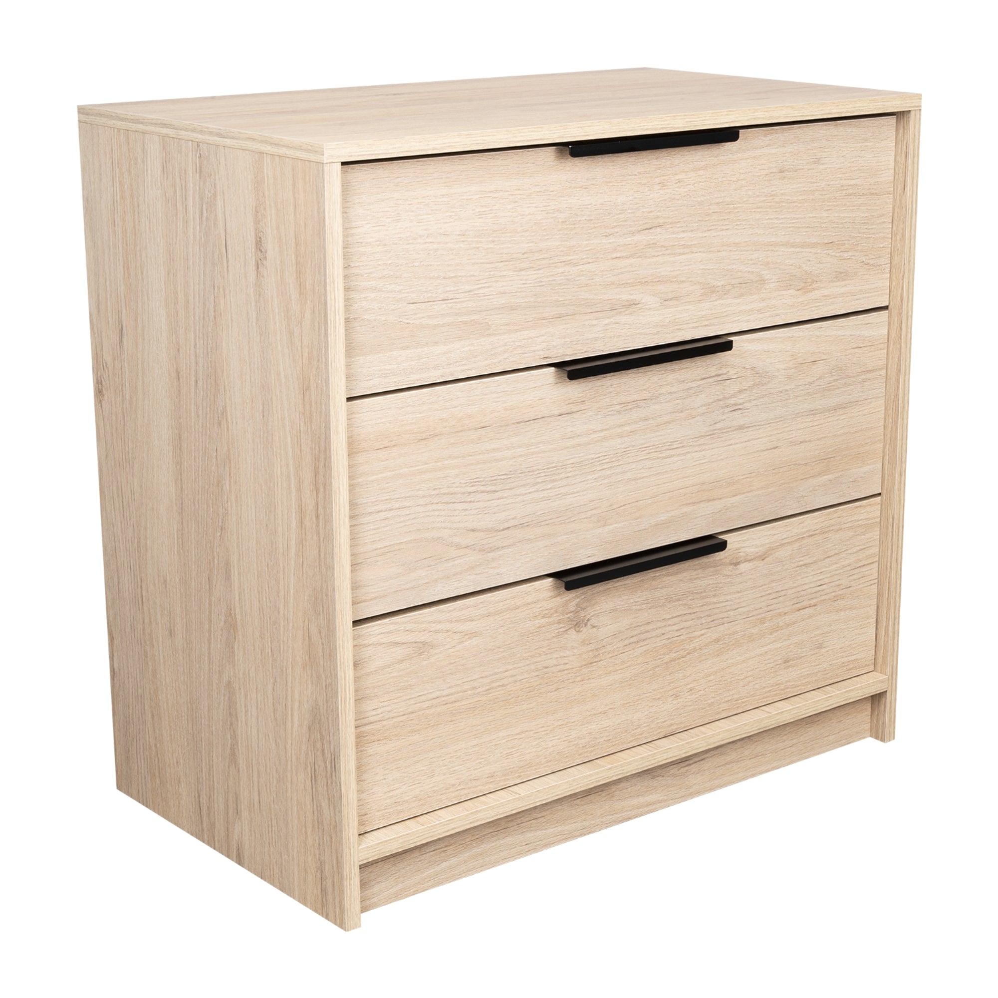 COMODA KAIA CAJONES ROVERE Y BLANCO - 4
