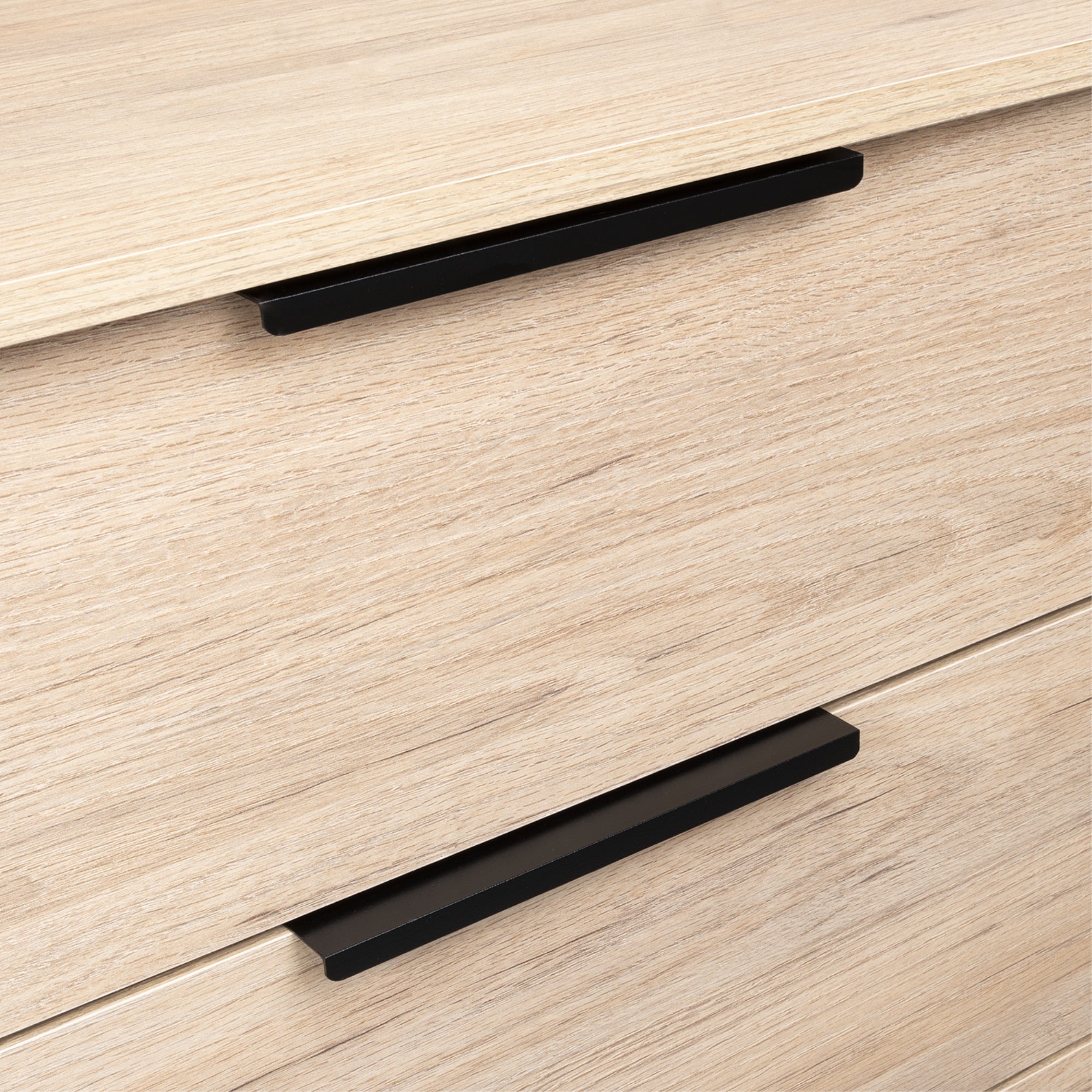 COMODA KAIA CAJONES ROVERE Y BLANCO - 6