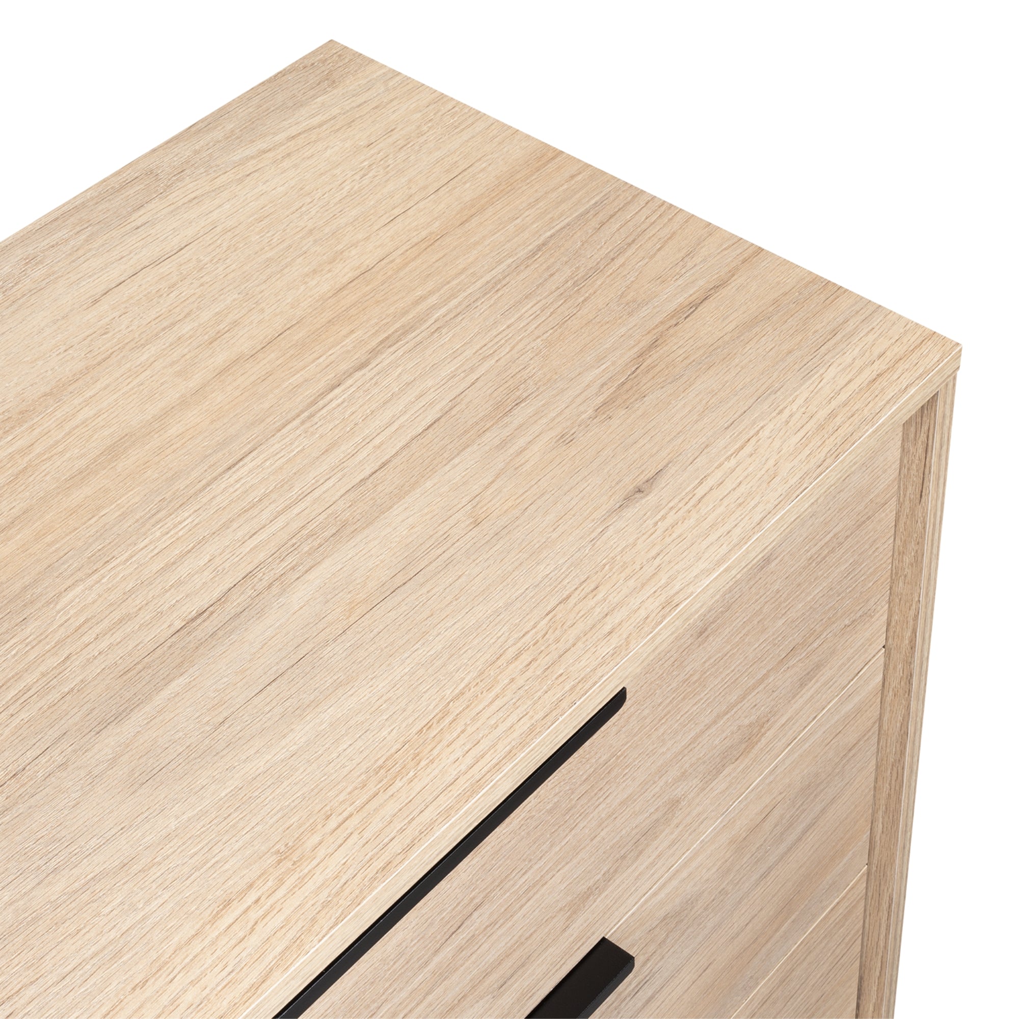 COMODA KAIA CAJONES ROVERE Y BLANCO - 7