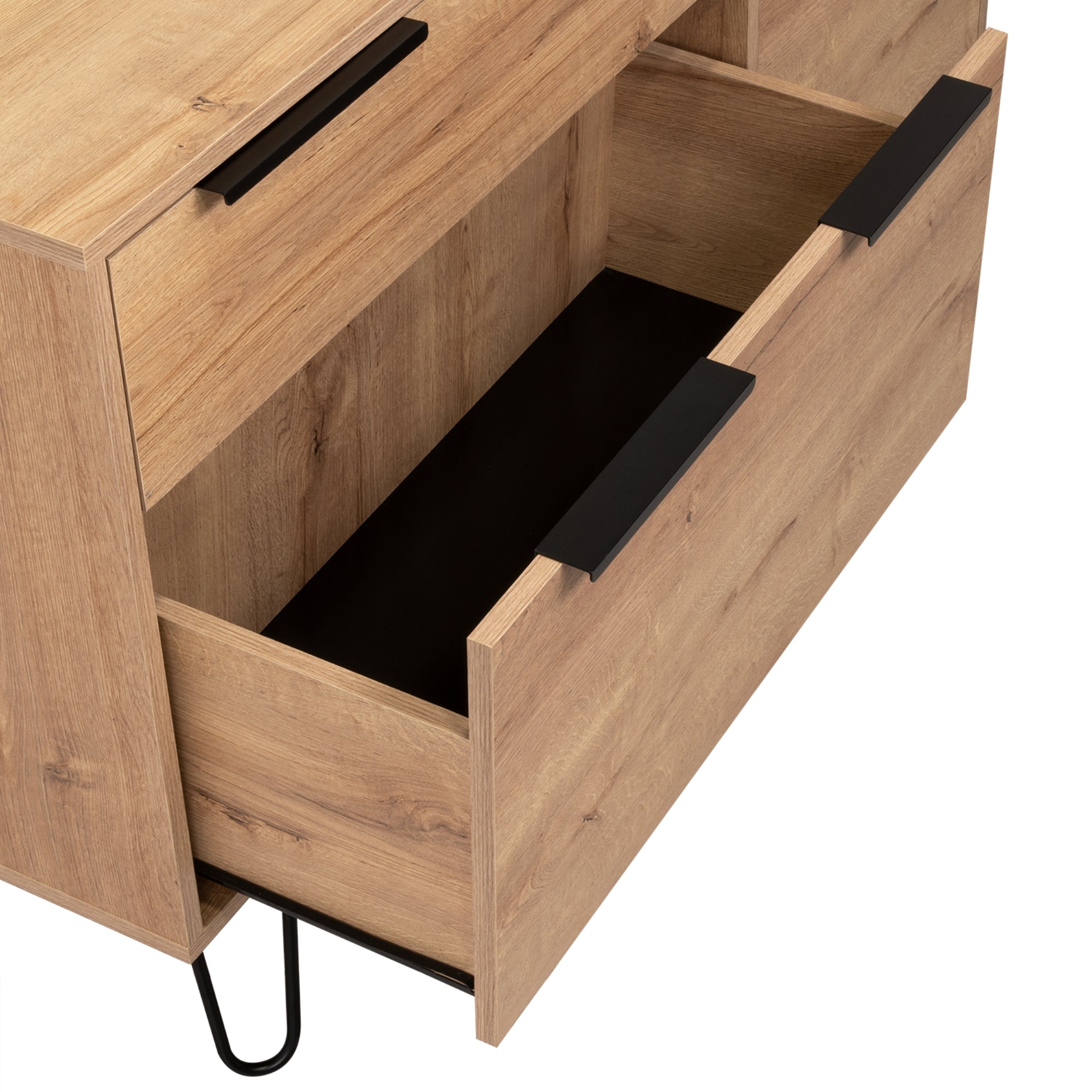 COMODA CONCEPT 4 CAJONES DUNA Y WENGUE - 8