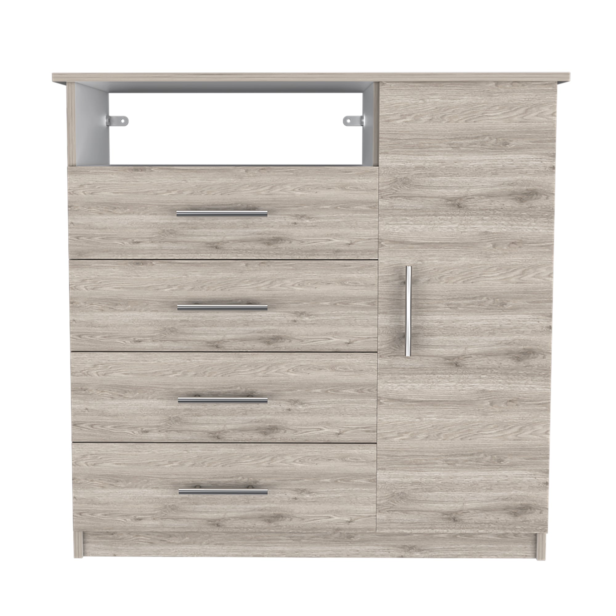 COMODA PERU 4 CAJONES 1 PUERTA BARDOLINO 88X91X45 CM - 2