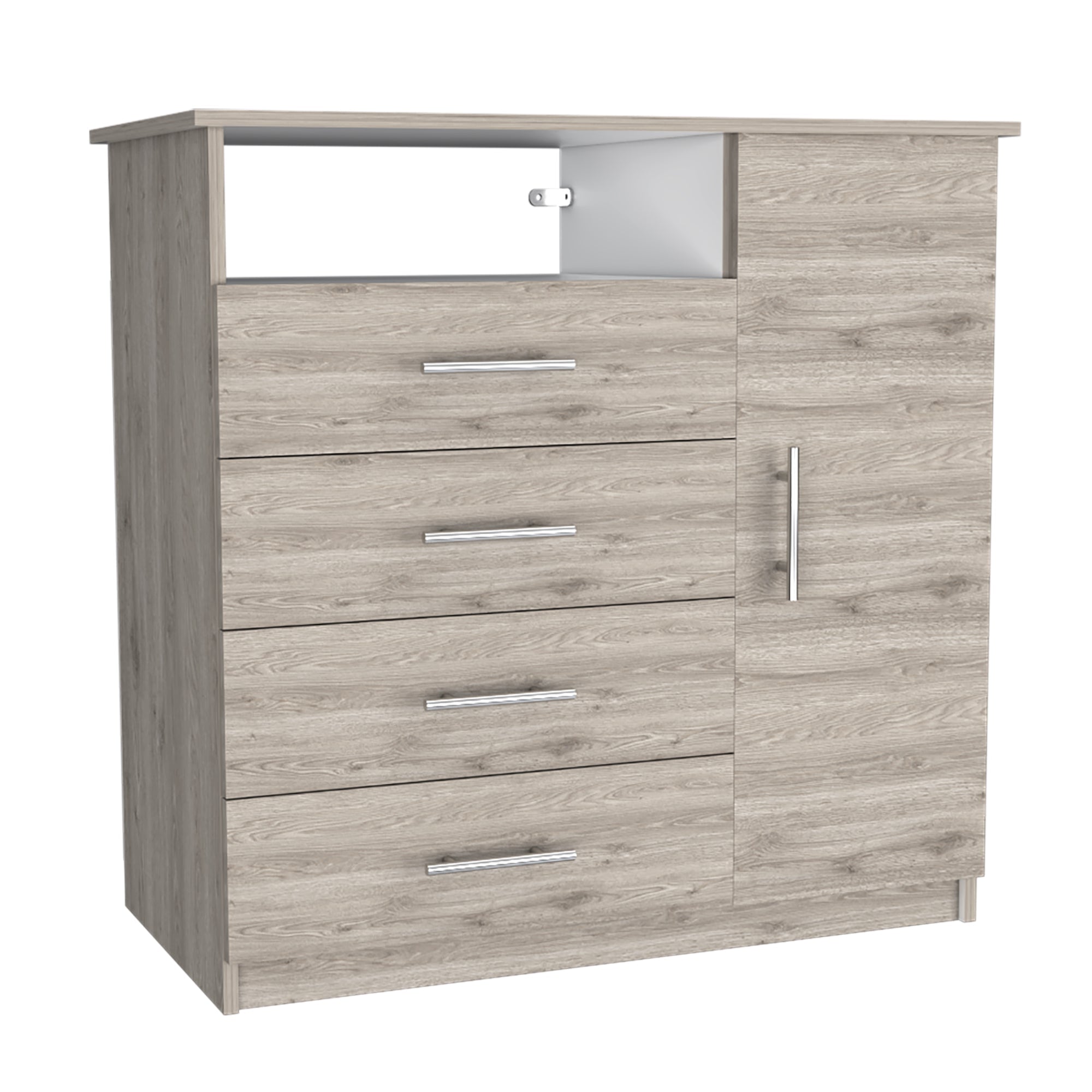 COMODA PERU 4 CAJONES 1 PUERTA BARDOLINO 88X91X45 CM - 3