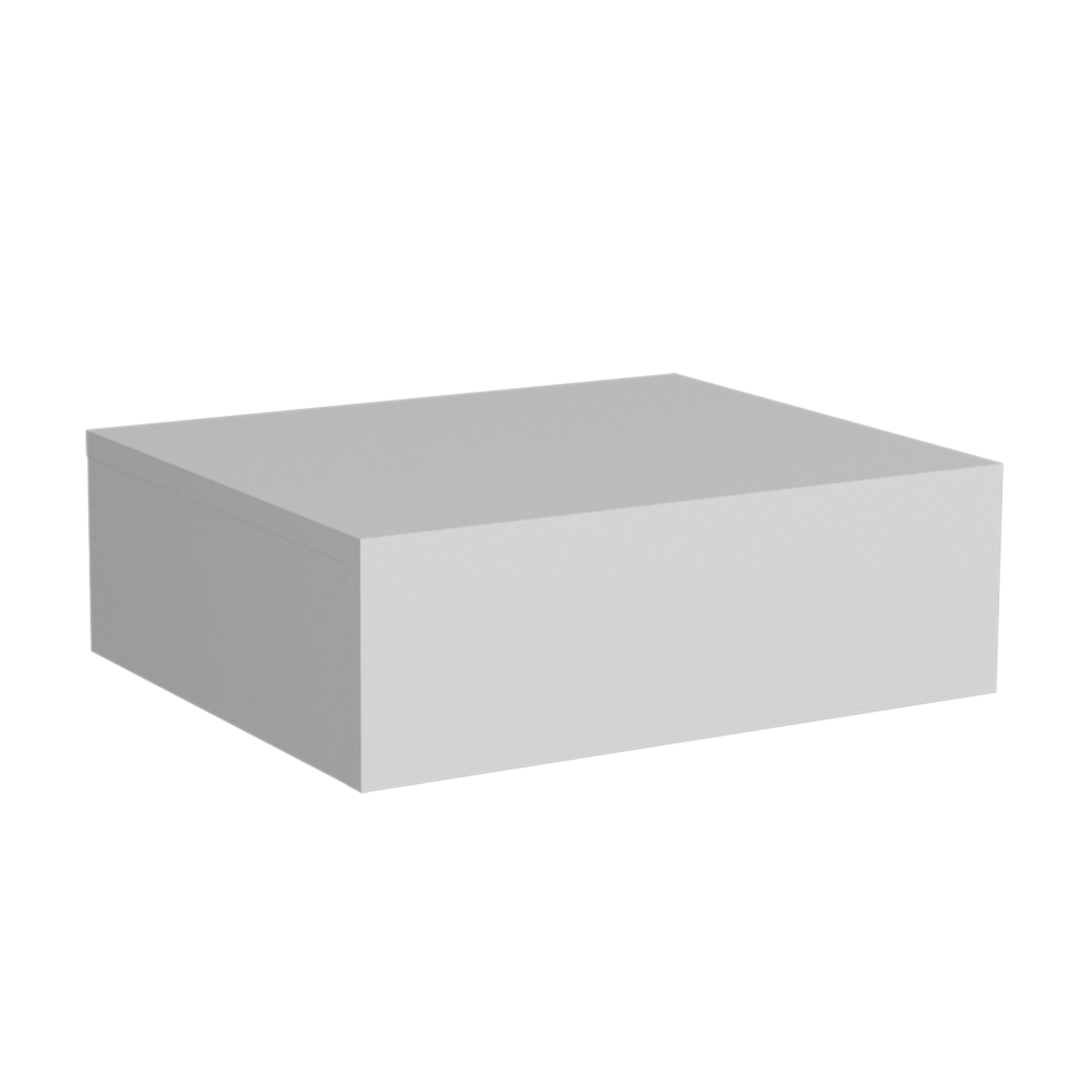 VELADOR MILANO FLOTANTE BLANCO 1 CAJON 13X40X34 CM - 3
