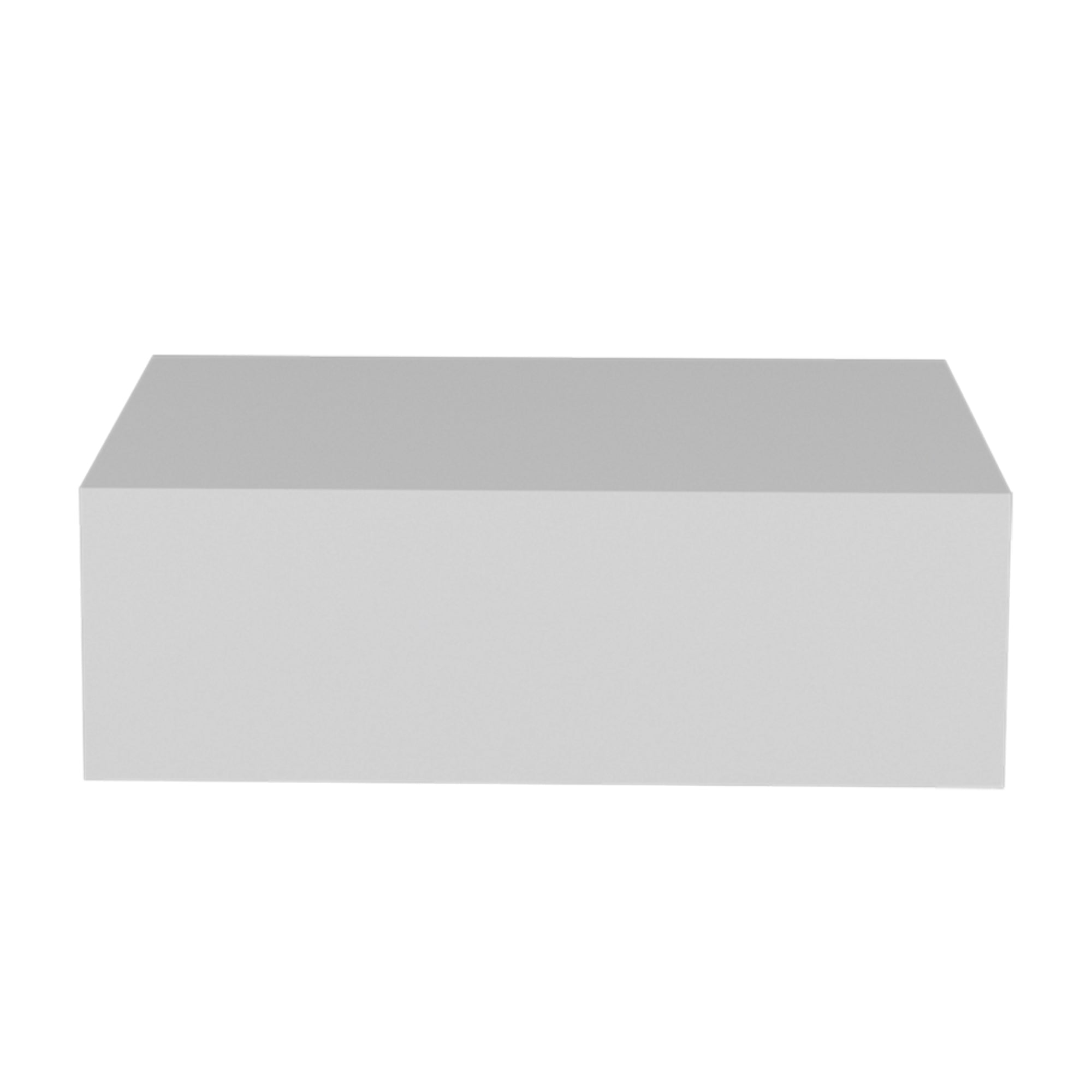 VELADOR MILANO FLOTANTE BLANCO 1 CAJON 13X40X34 CM - 4