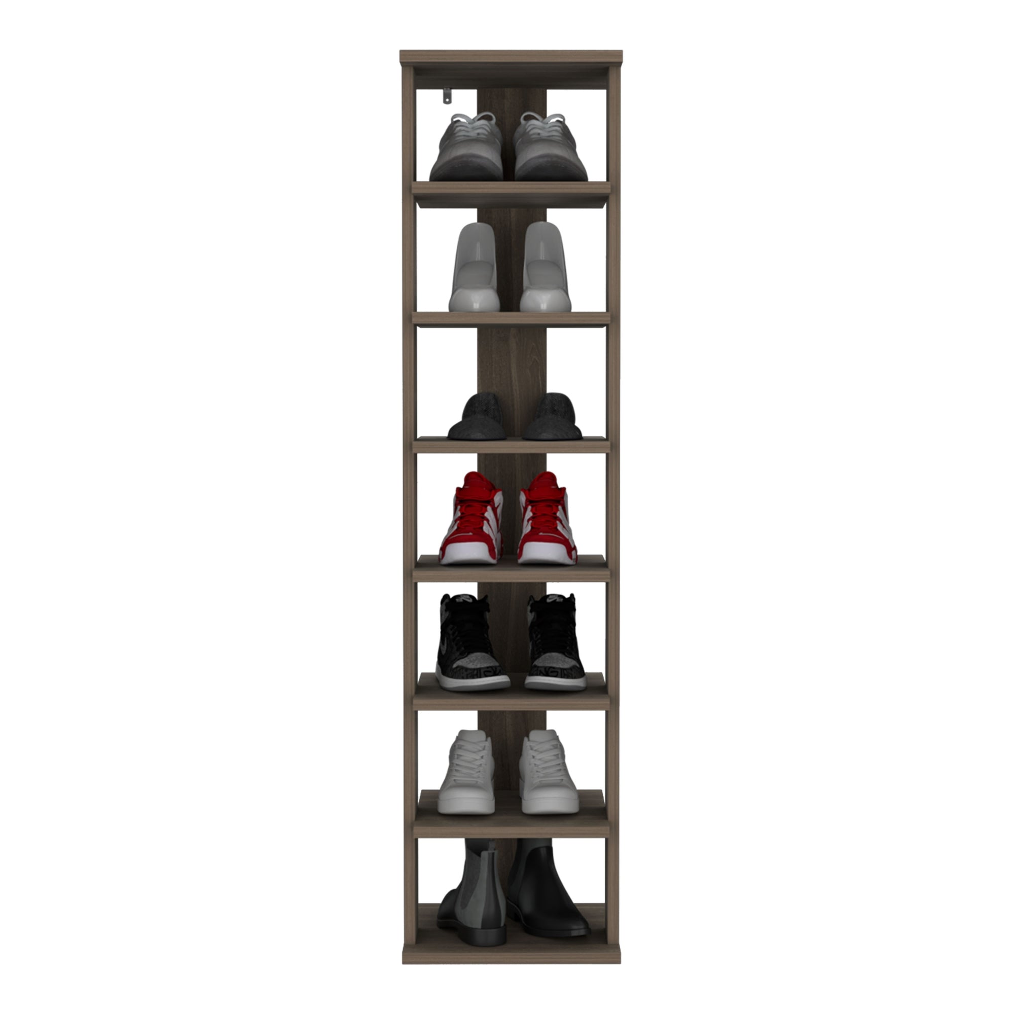 ZAPATERO ORGANIZADOR ALTO Z-72 MILAN 6 REPISAS - 2
