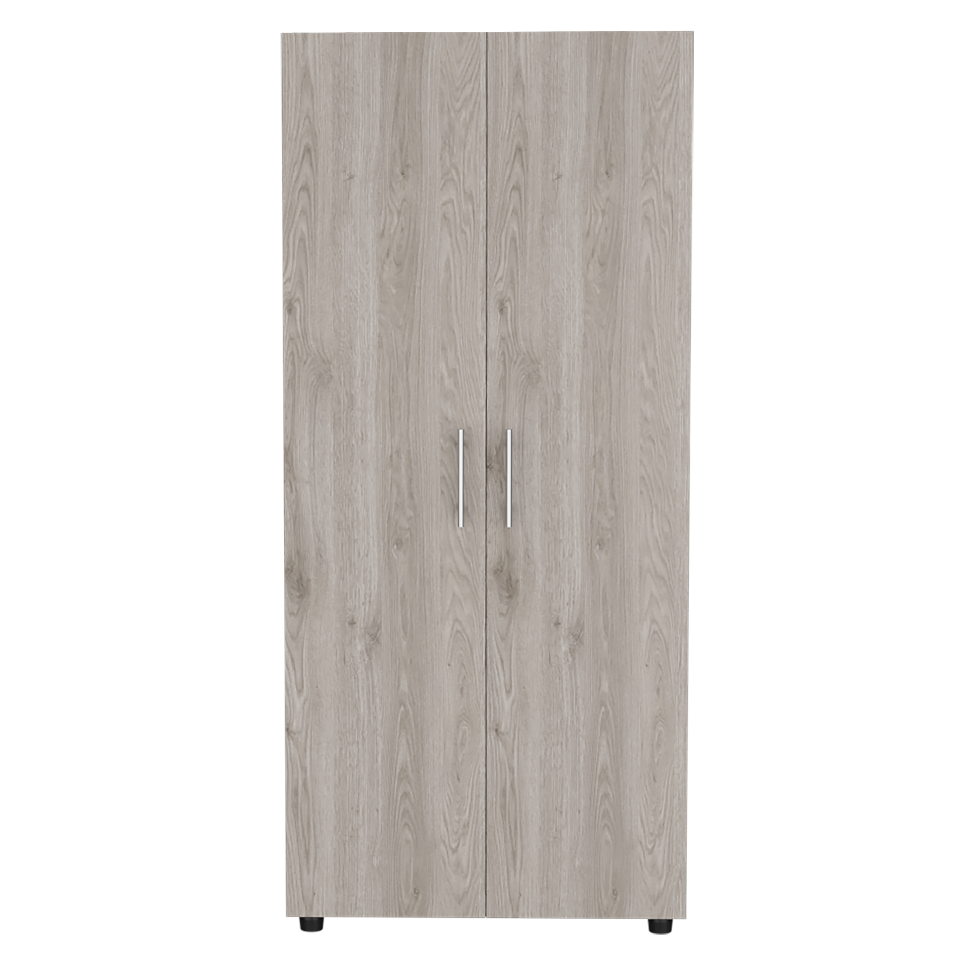 CLOSET TERA 2 PUERTAS CENIZA Y BLANCO 180X180X48 CM - 4