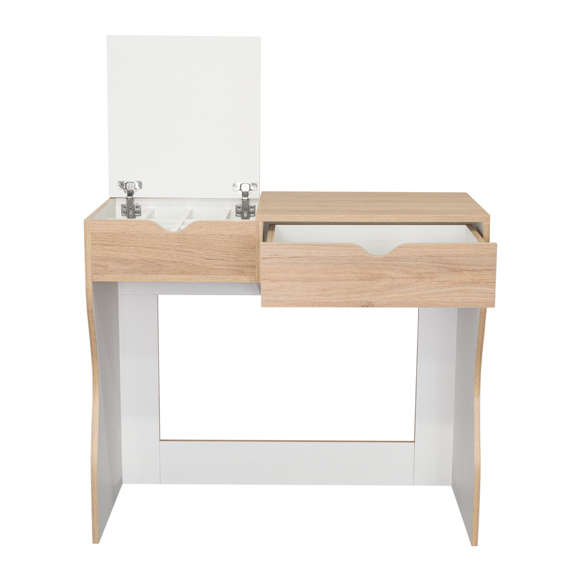 MUEBLE DE TOCADOR PERLA ROVERE BLANCO 78X90X40 CM - 6
