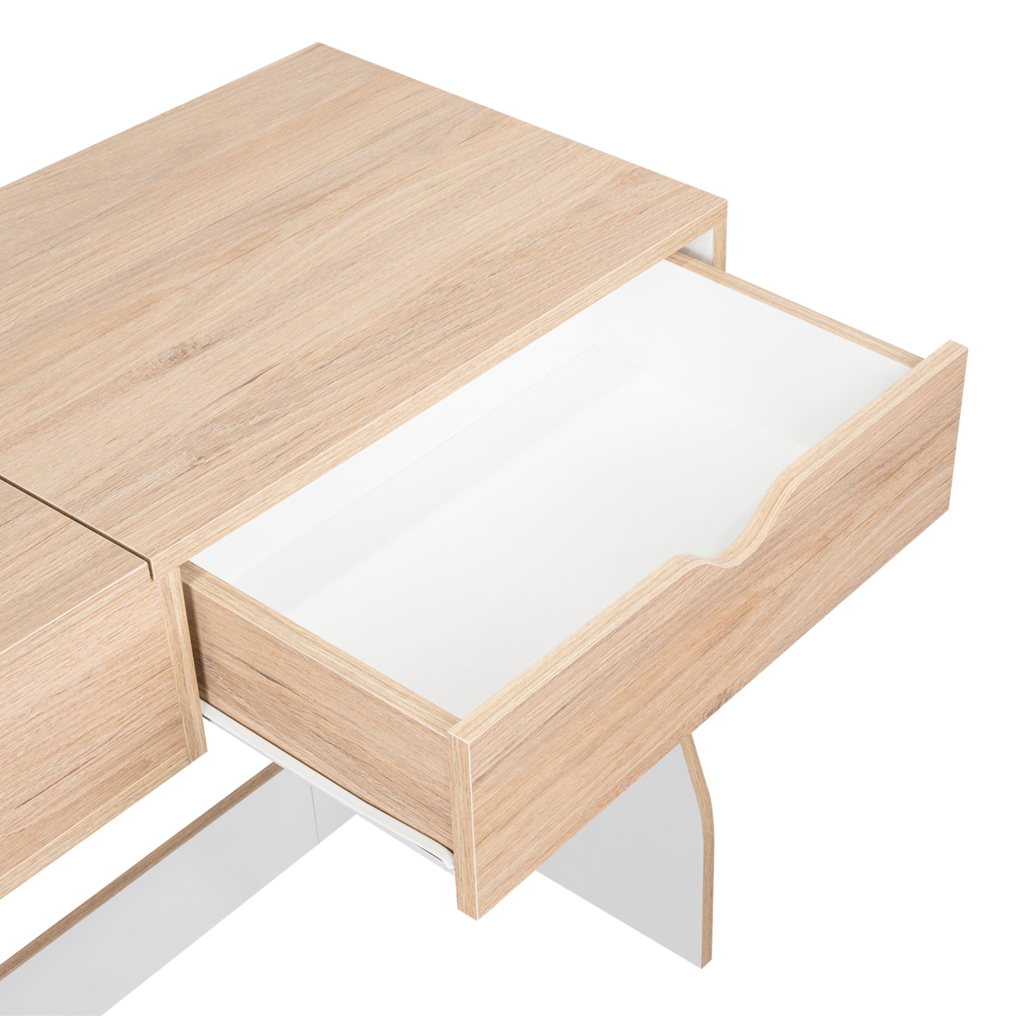 MUEBLE DE TOCADOR PERLA ROVERE BLANCO 78X90X40 CM - 8