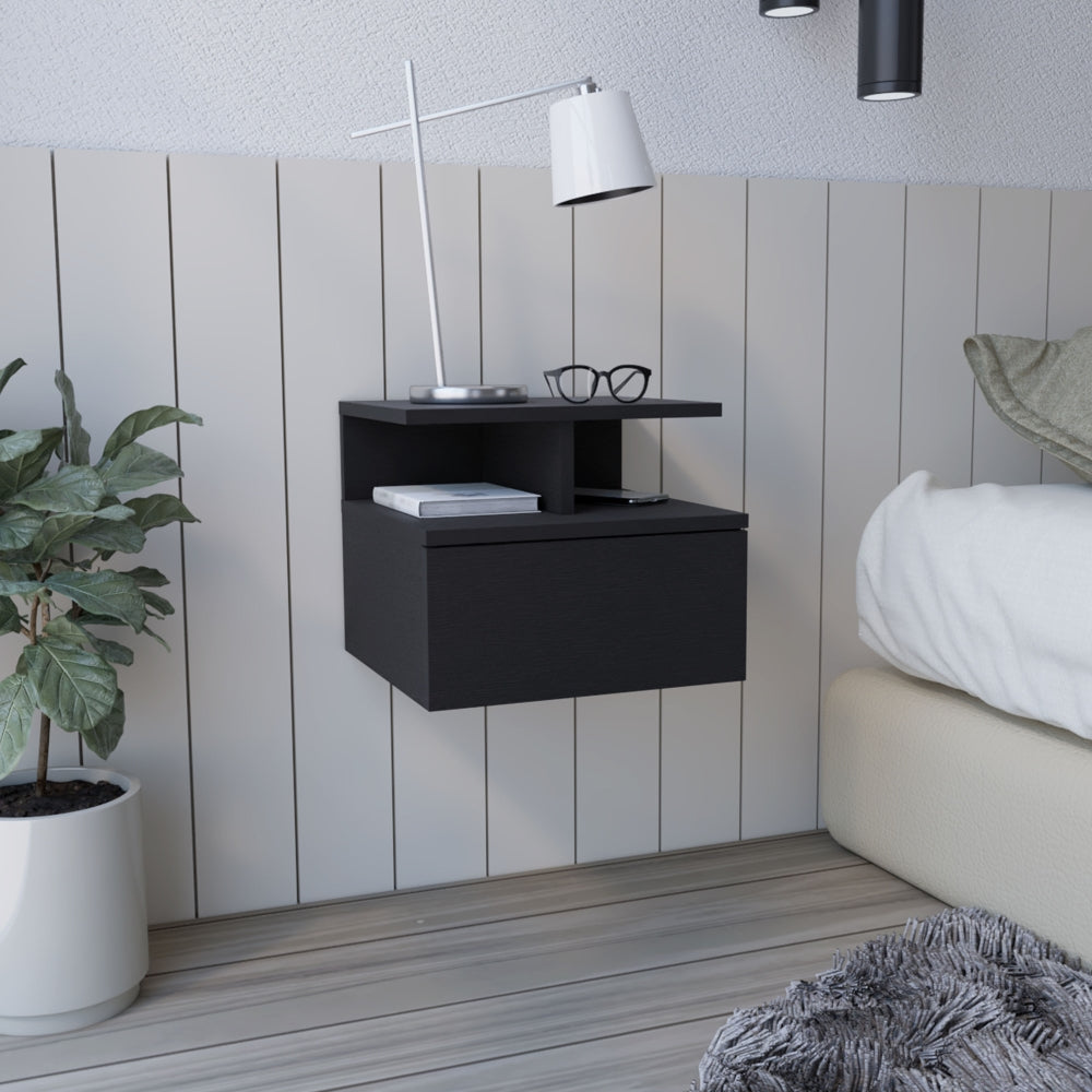 VELADOR FLOTANTE DREAMS 1 CAJON WENGUE 29X35X33 CM - 4