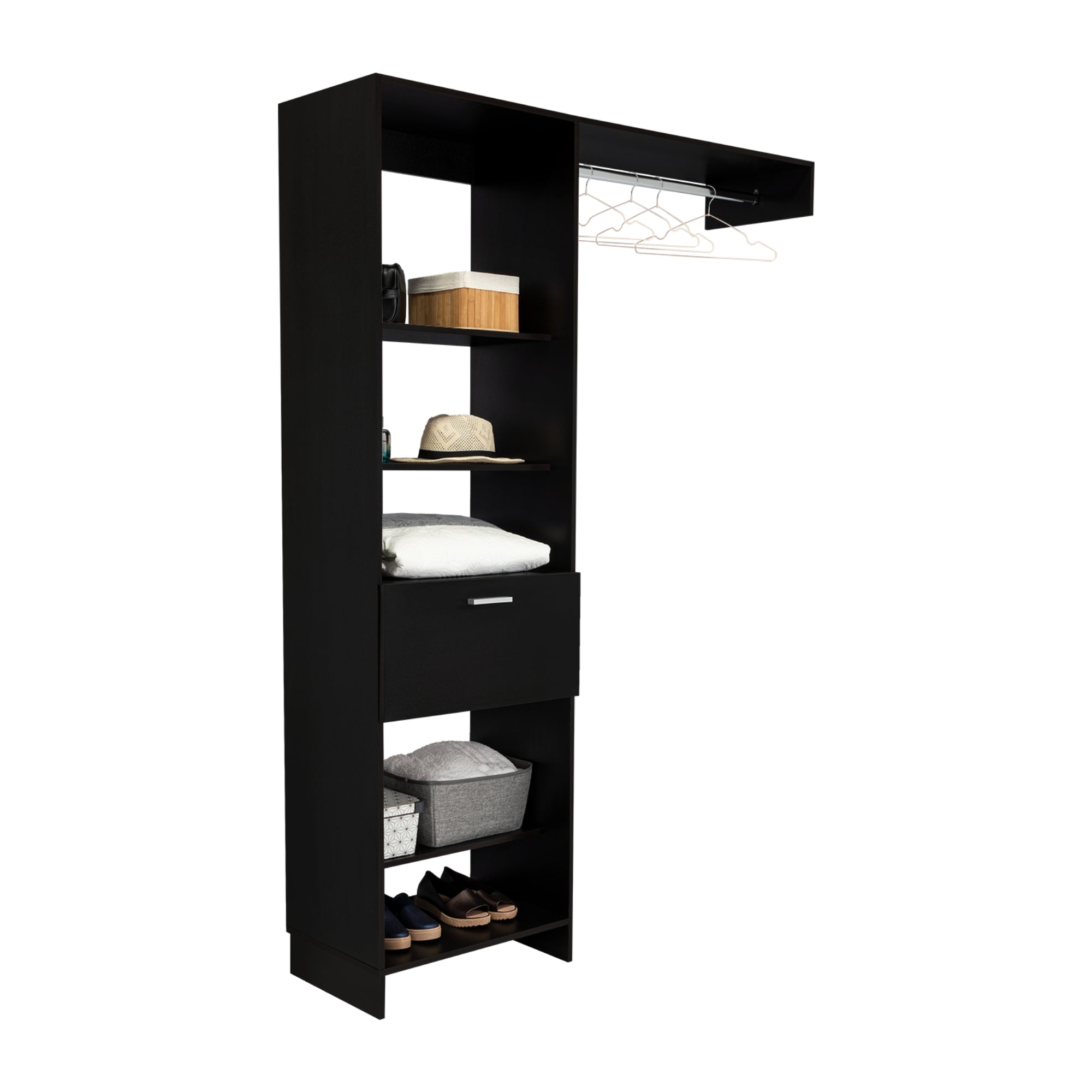 WALKING CLOSET 150 CM MANCHESTER 1 CAJON WENGUE - 1