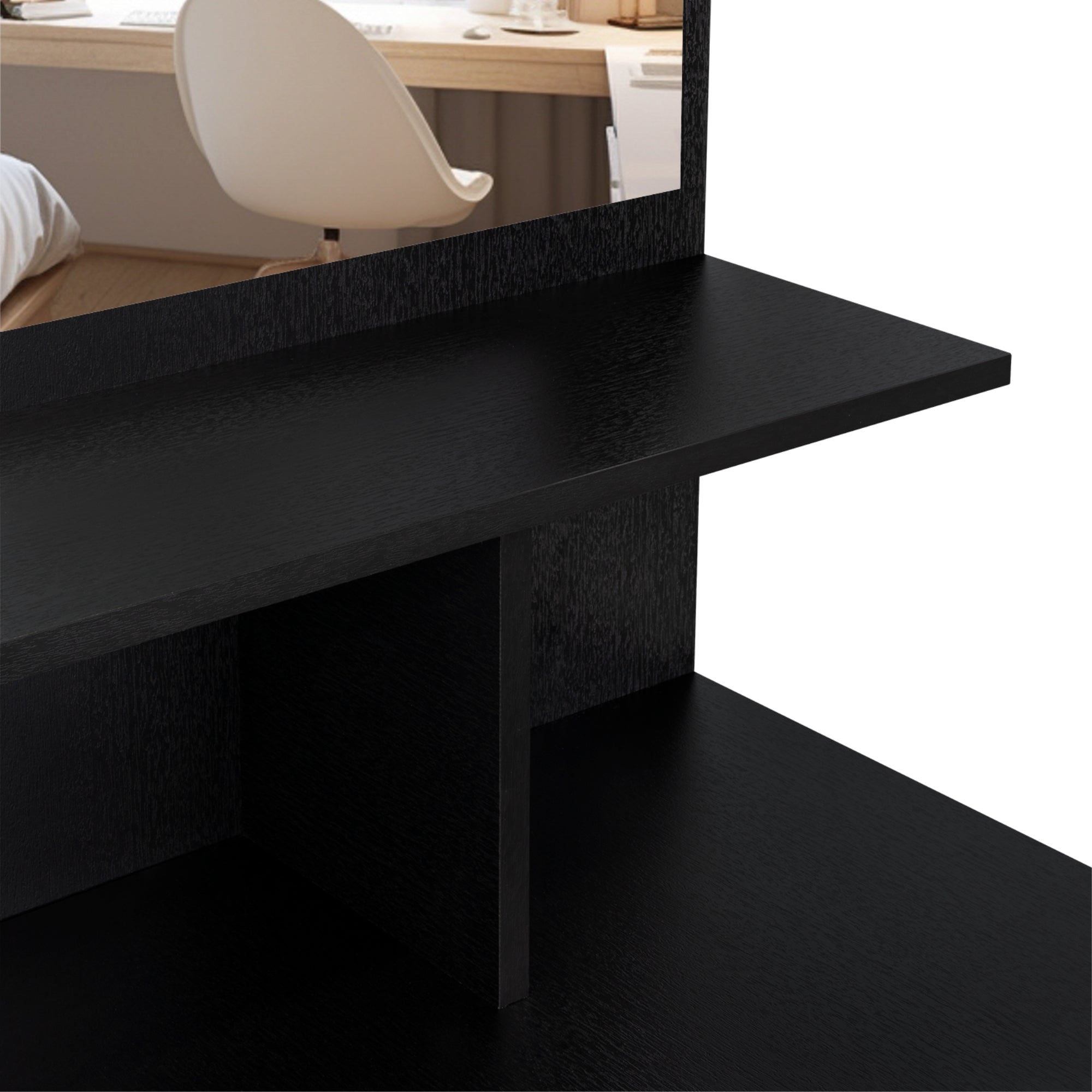 VELADOR MULTIFUNCIONAL Z-54 WENGUE CON ESPEJO 170X54X47 CM - 8