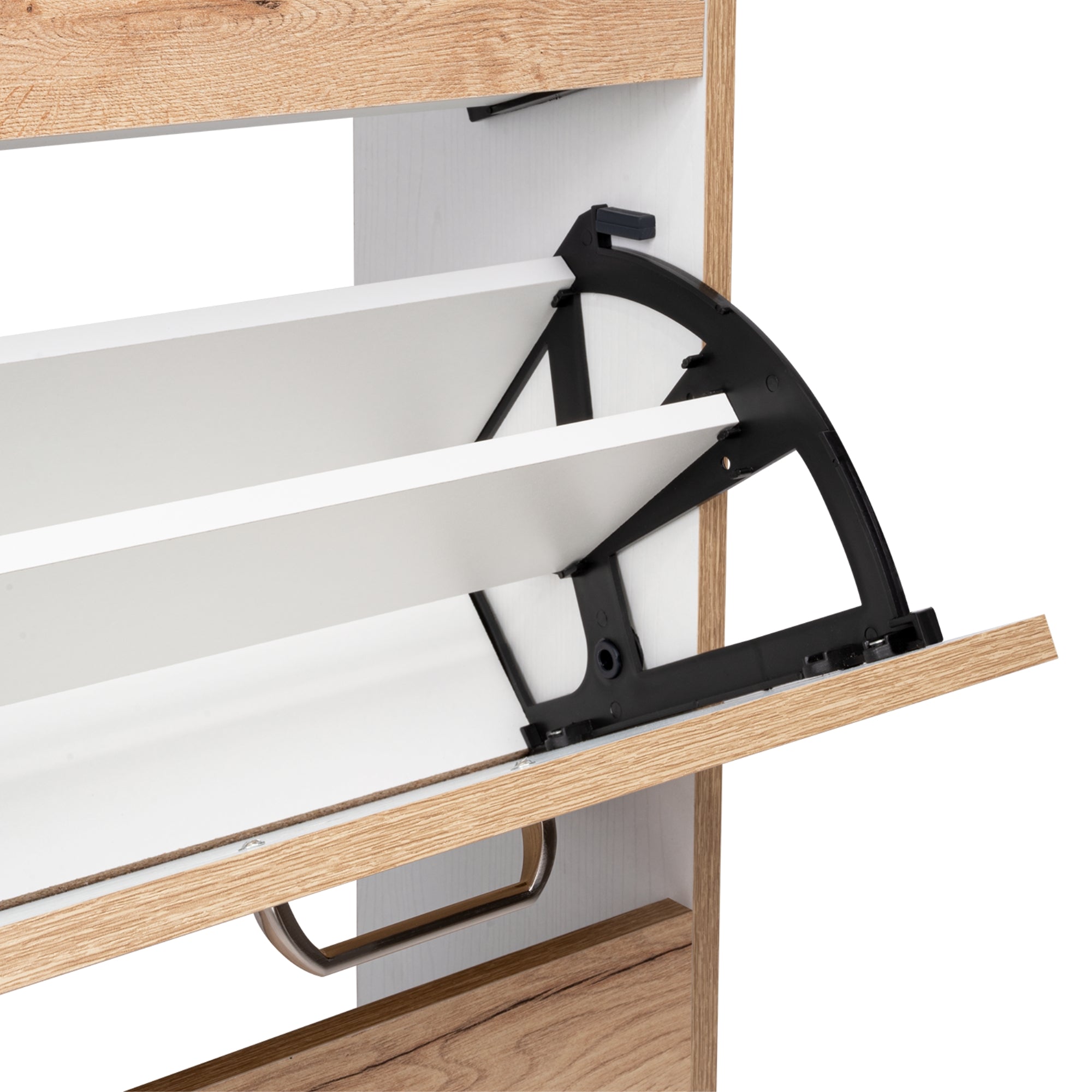 ZAPATERO ORGANIZADOR Z-51 DUNA Y BLANCO 140X51X23 CM - 7