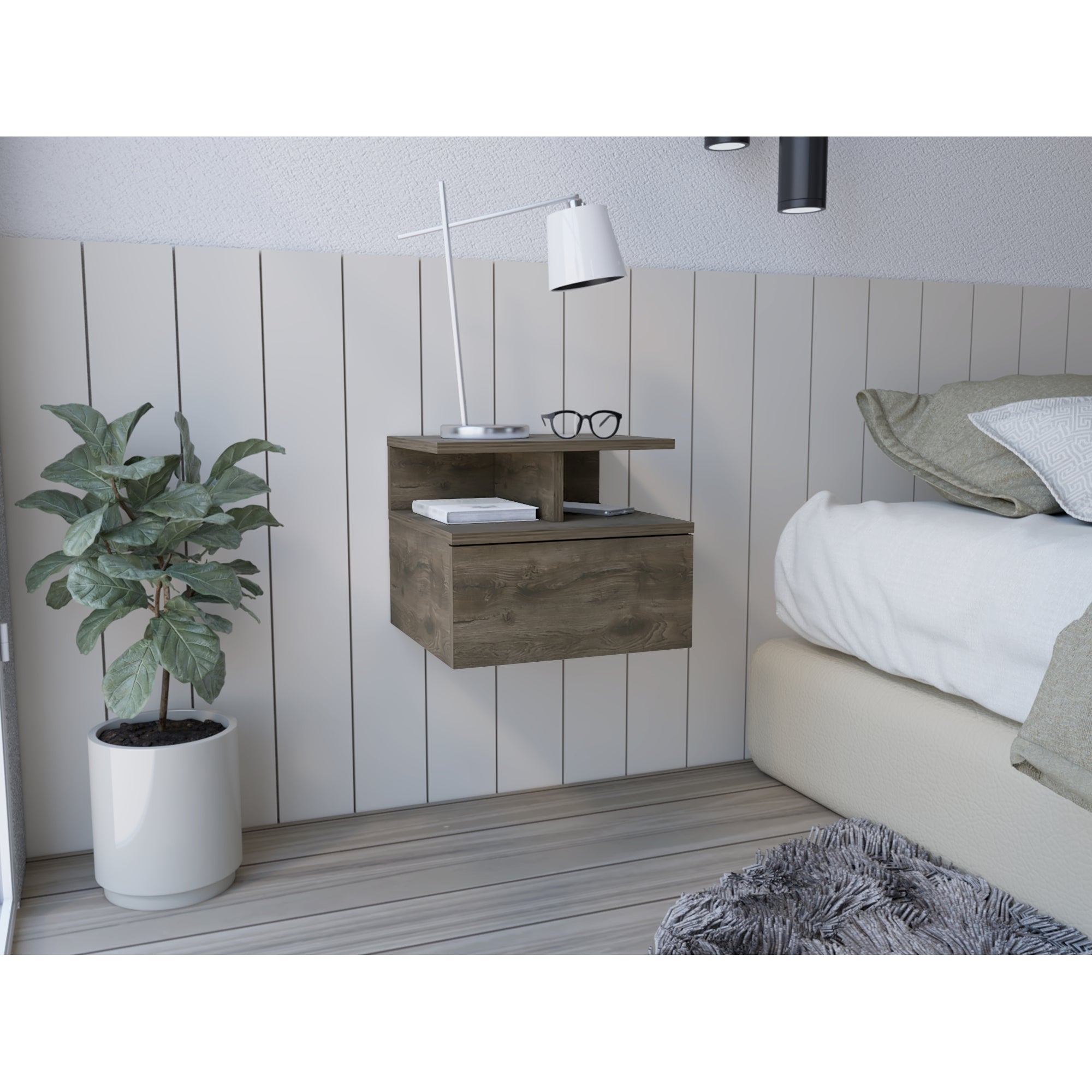 VELADOR FLOTANTE DREAMS 1 CAJON BELLOTA 29X35X33 CM - 5