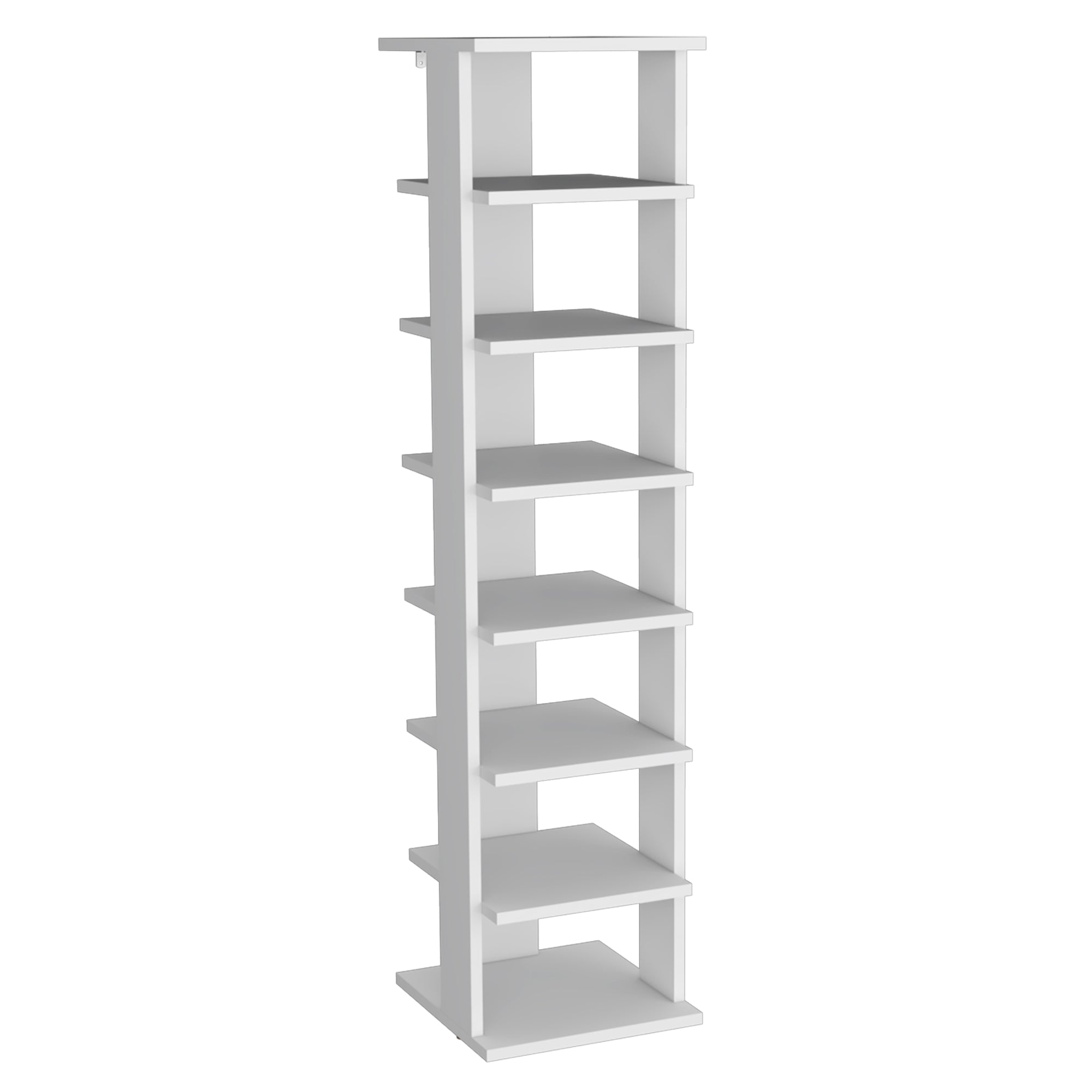 ZAPATERO ORGANIZADOR ALTO Z-72 BLANCO 6 REPISAS - 3