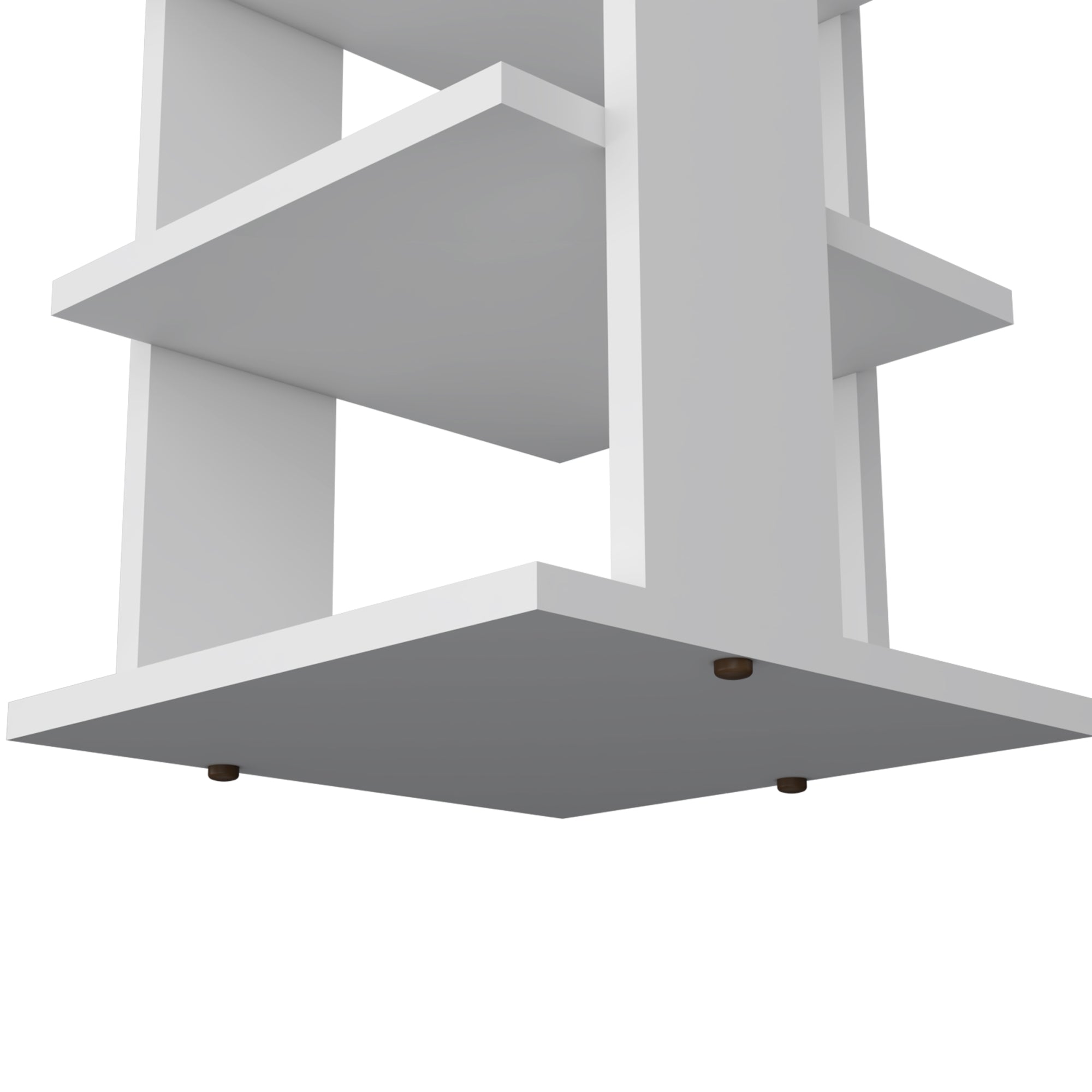 ZAPATERO ORGANIZADOR ALTO Z-72 BLANCO 6 REPISAS - 5