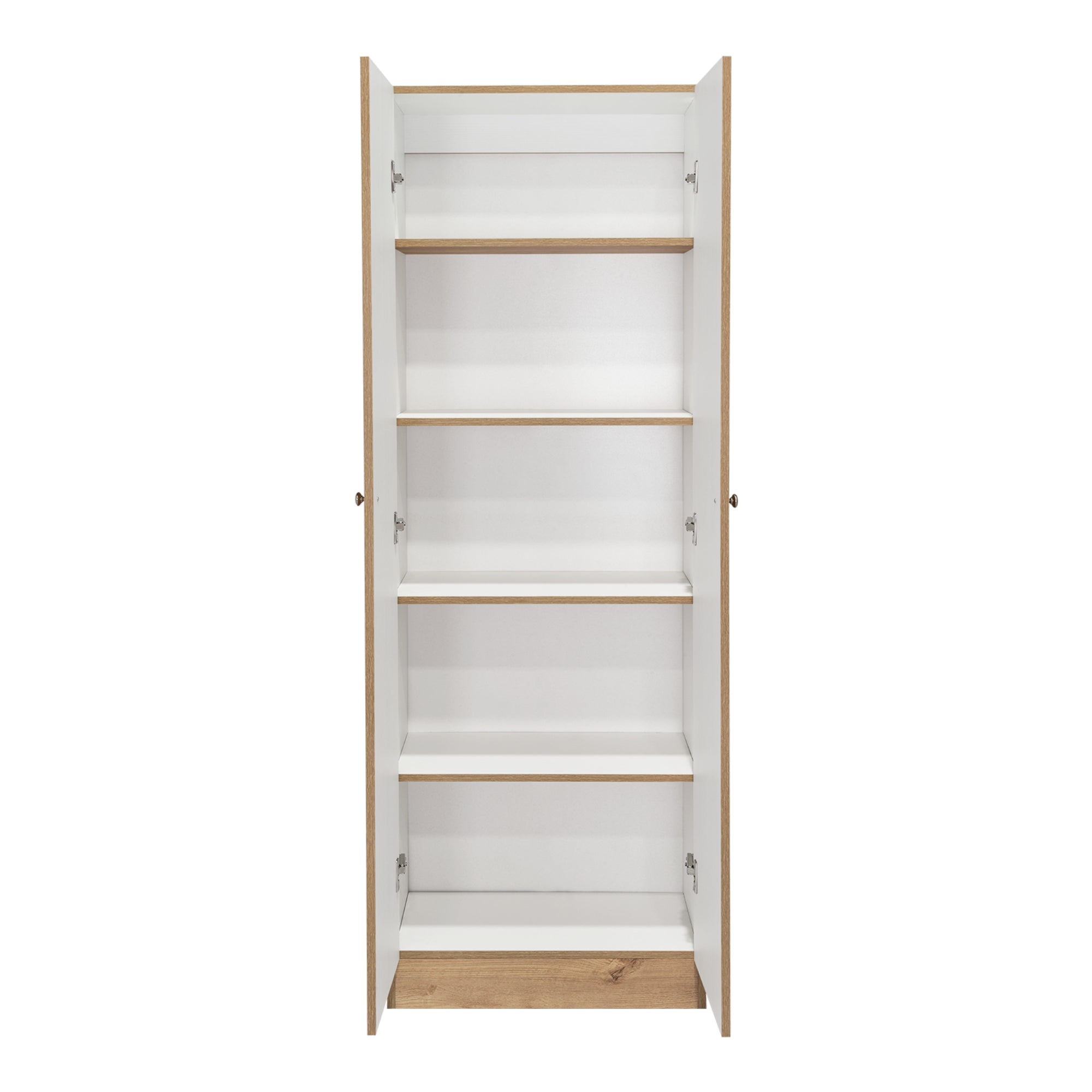 CLOSET 2 PUERTAS HOME DUNA Y BLANCO 180X60X30 CM - 7