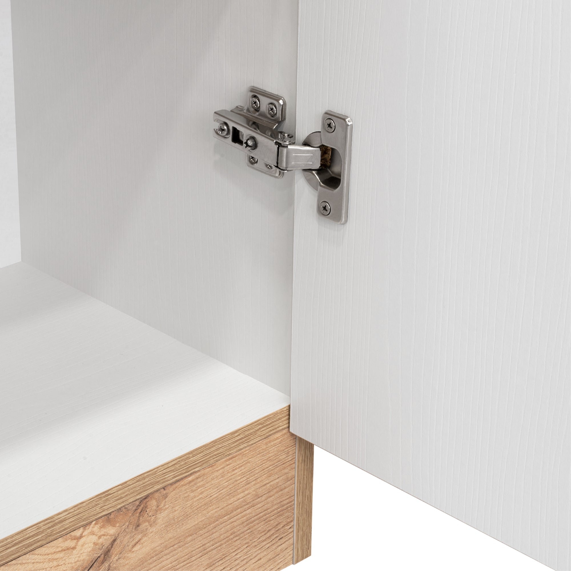 CLOSET 2 PUERTAS HOME DUNA Y BLANCO 180X60X30 CM - 10