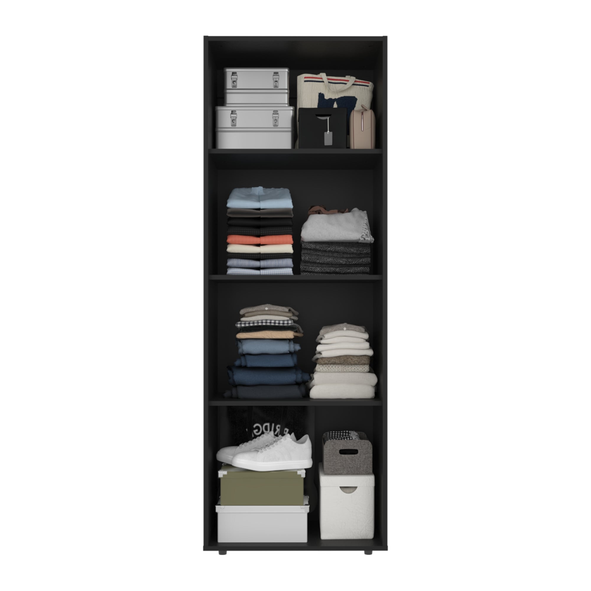 CLOSET 3 PUERTAS TUHOME 170X60X40,2 CM WENGUE - 7