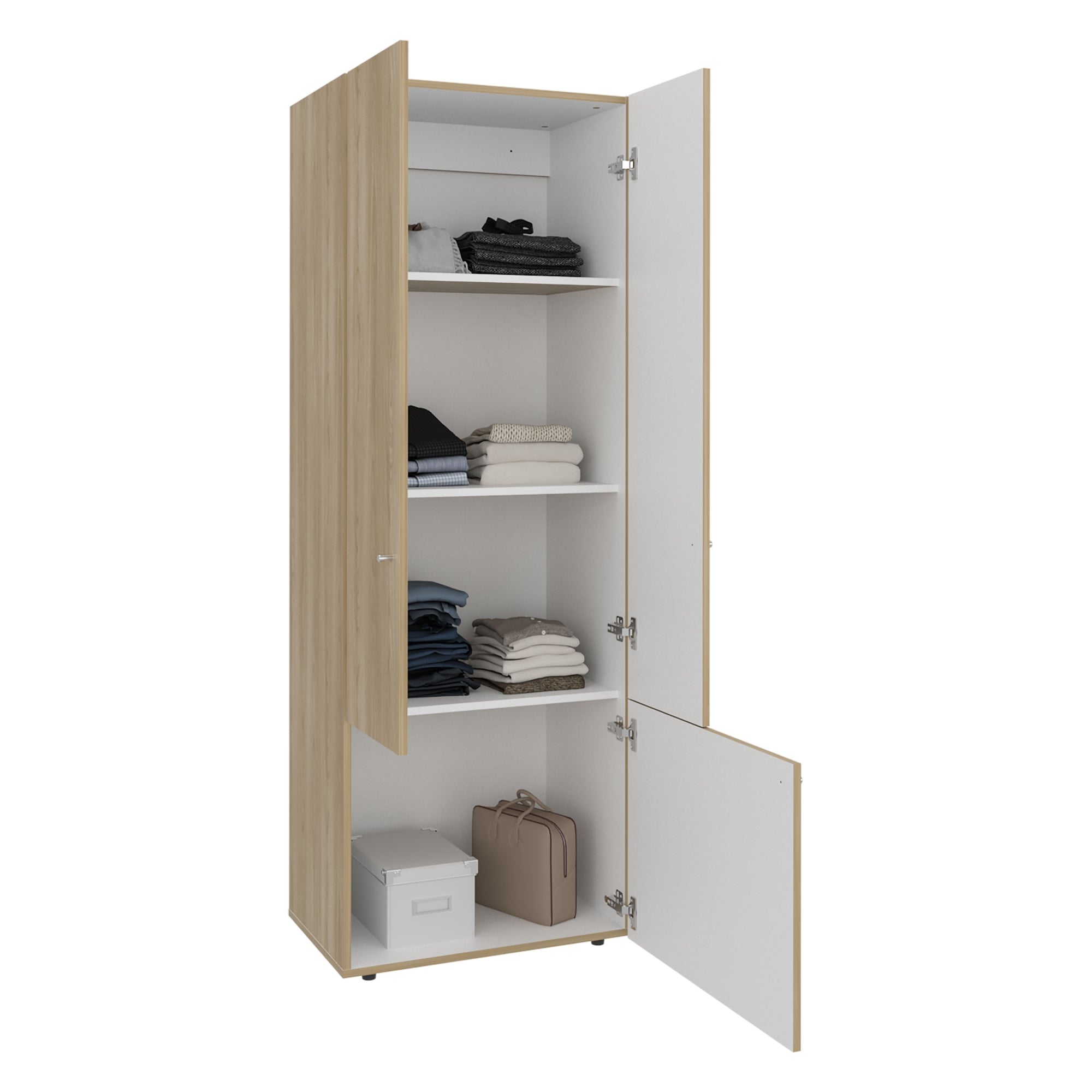 CLOSET 3 PUERTAS TUHOME 170X60X40,2 CM FRESNO - 1