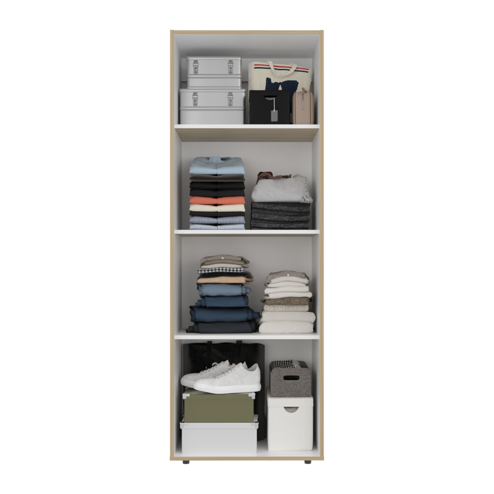 CLOSET 3 PUERTAS TUHOME 170X60X40,2 CM FRESNO - 5