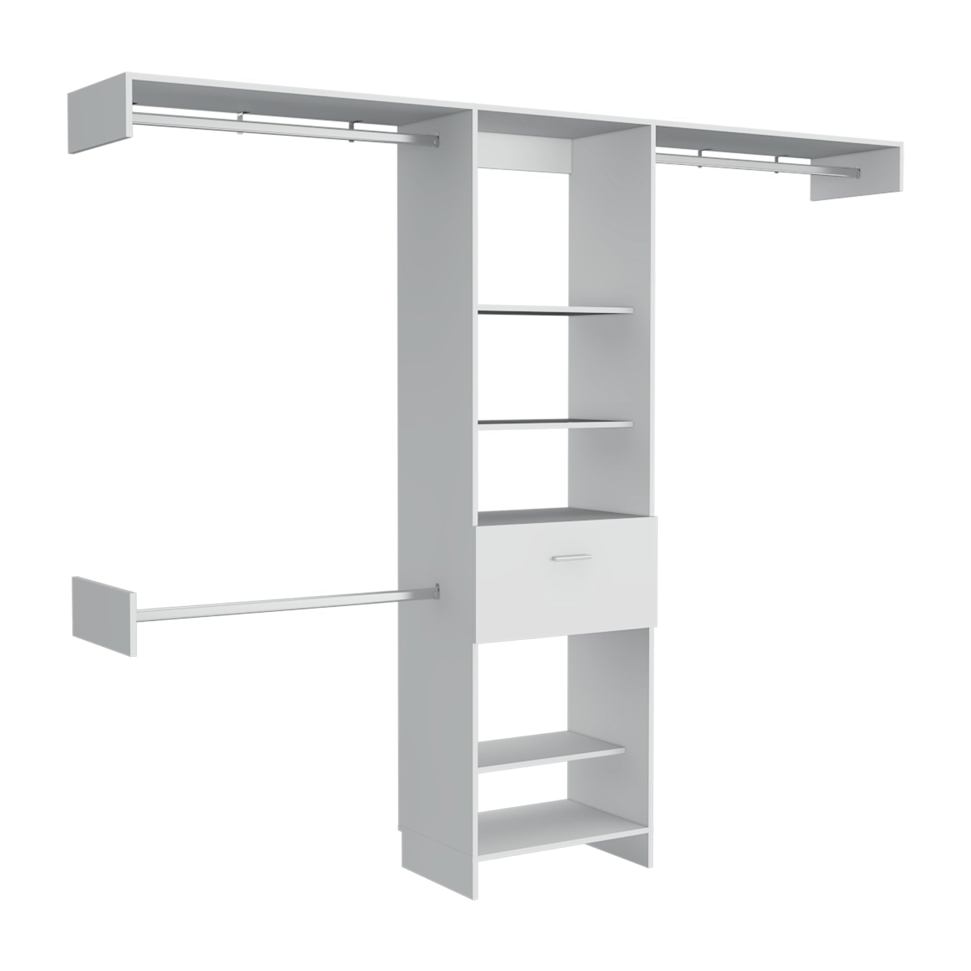 WALKING CLOSET MANCHESTER 1 CAJON BLANCO 210X250X41 CM - 3