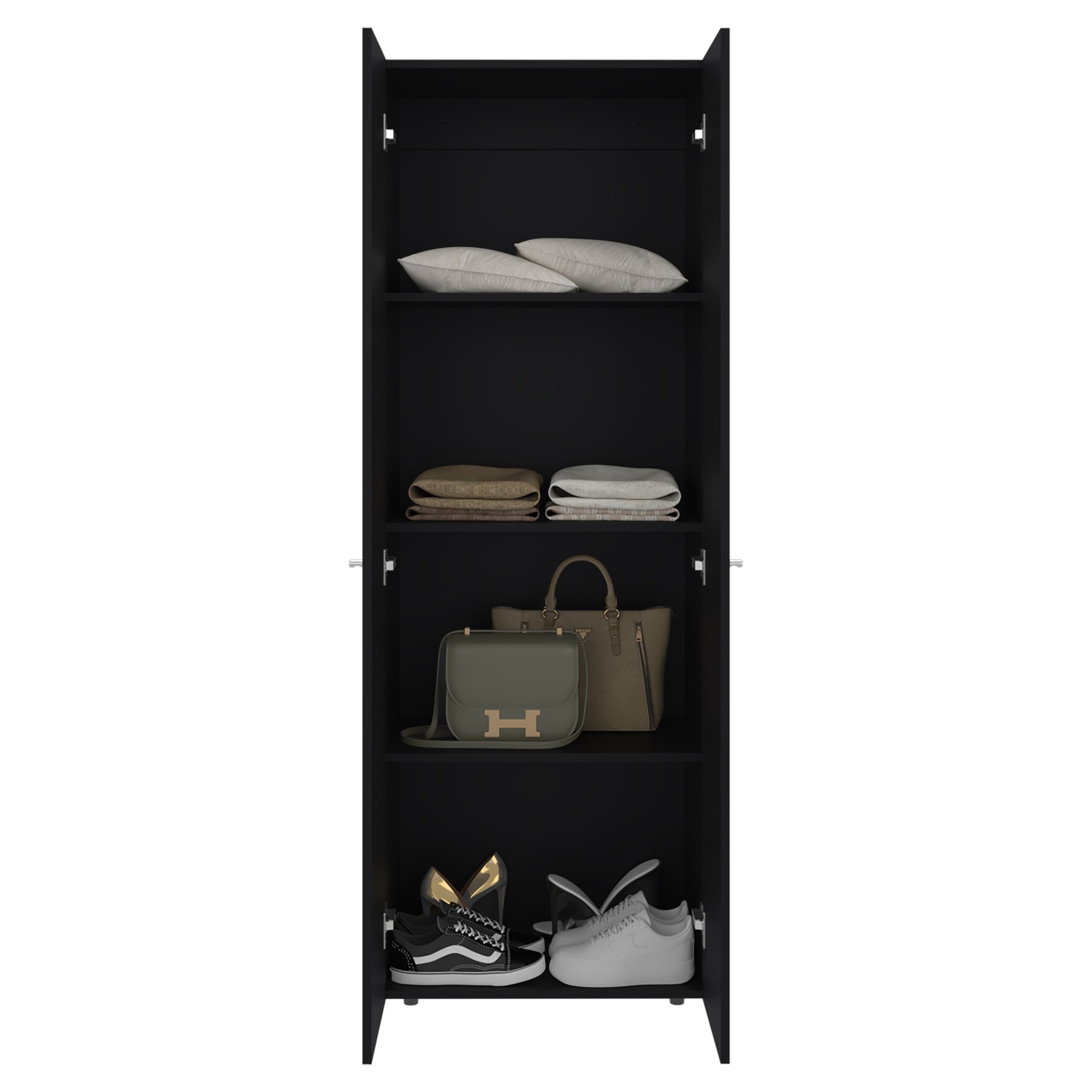 CLOSET 2 PUERTAS TUHOME 170X60X40,2 CM WENGUE - 2
