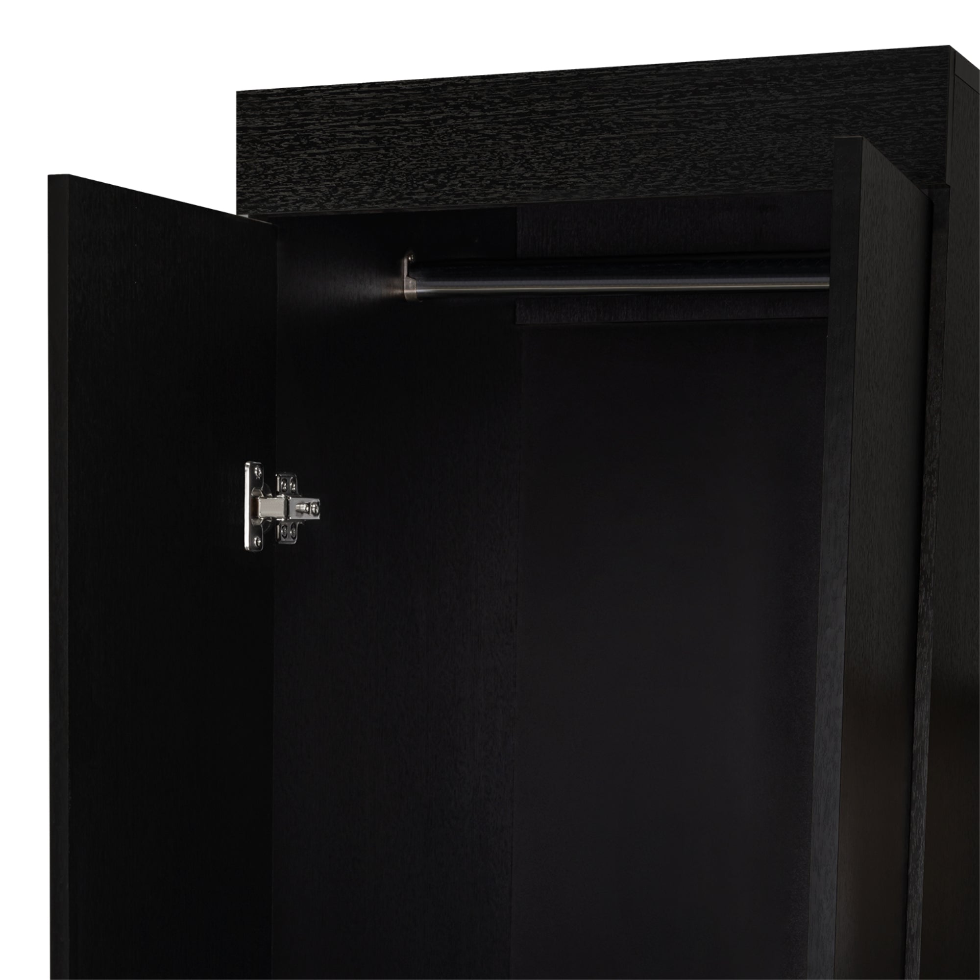 CLOSET COMODA PRAGA 3 PUERTAS 1 CAJON Y ESPEJO WENGUE - 8
