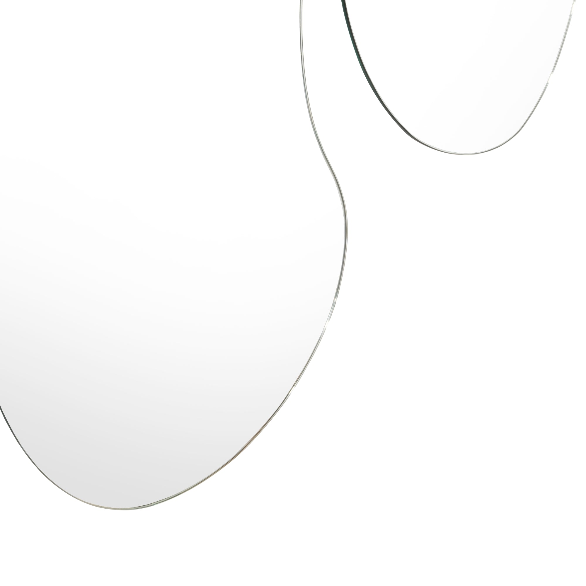 SET X2 ESPEJOS LEO IRREGULARES 80,5X53,5 CM - 5