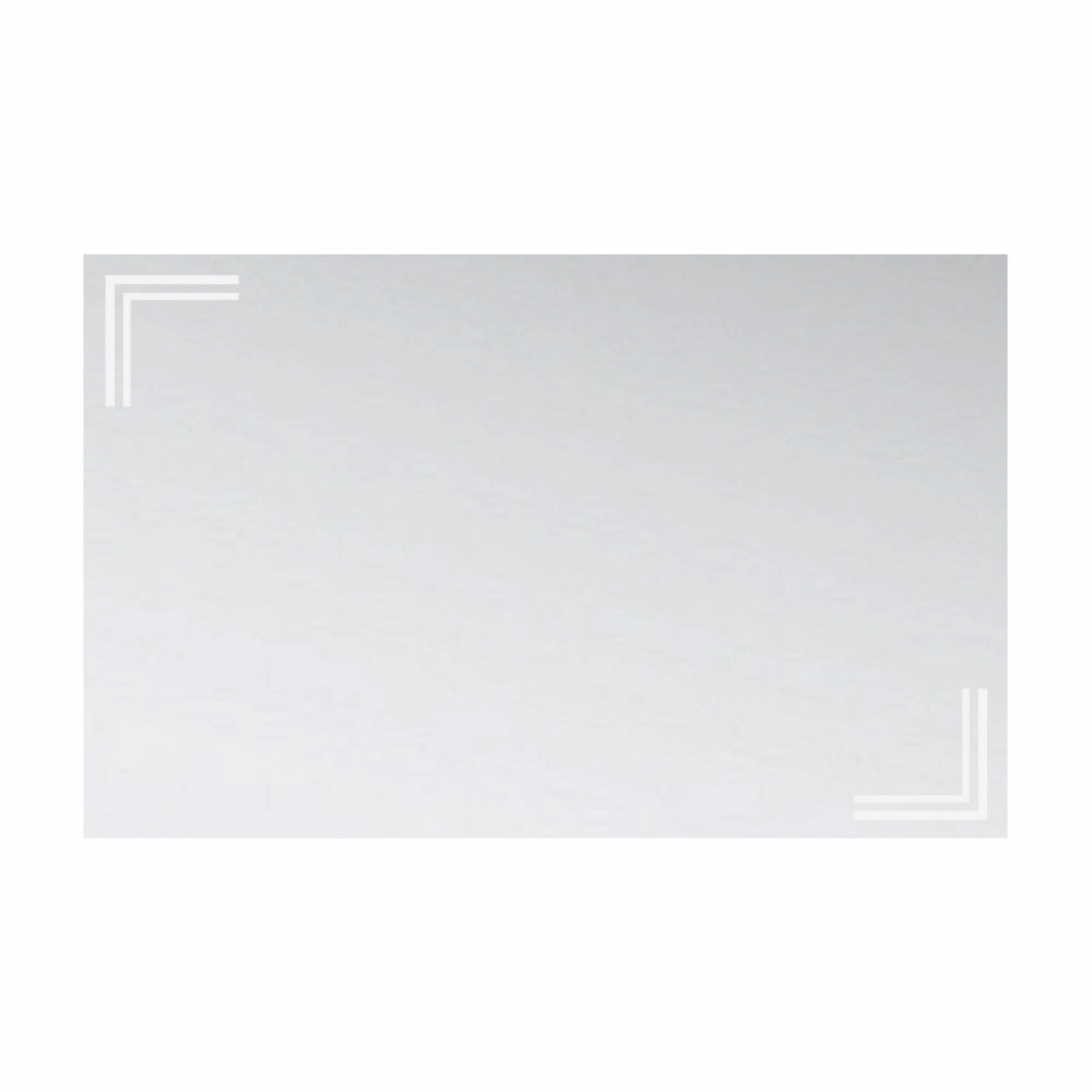 ESPEJO IBERIA RECTANGULAR 70X110X1,9 CM DISEÑO EN ESQUINAS - 3