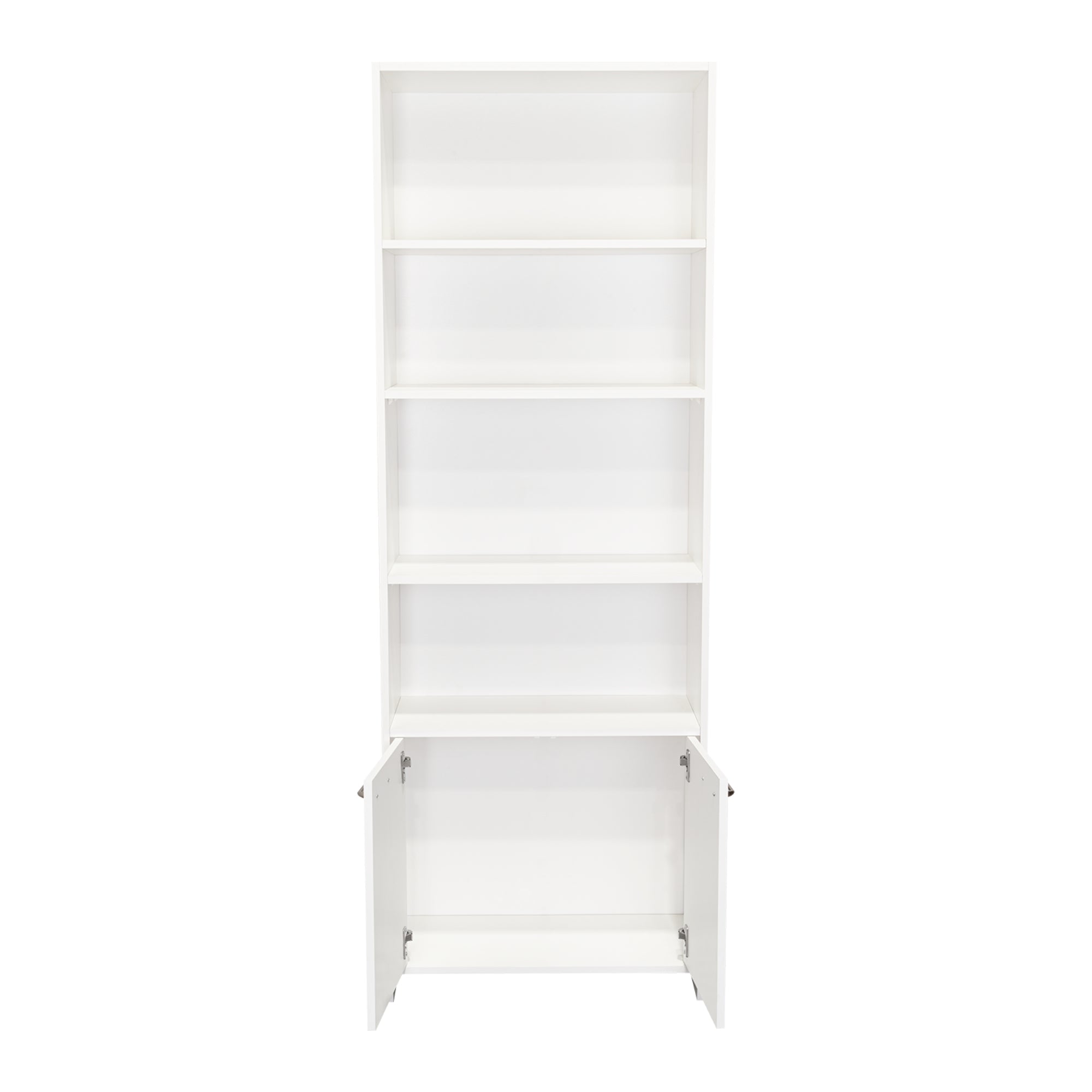 BIBLIOTECA LISA 180X63X26 CM 2 CON PUERTAS BLANCO - 6