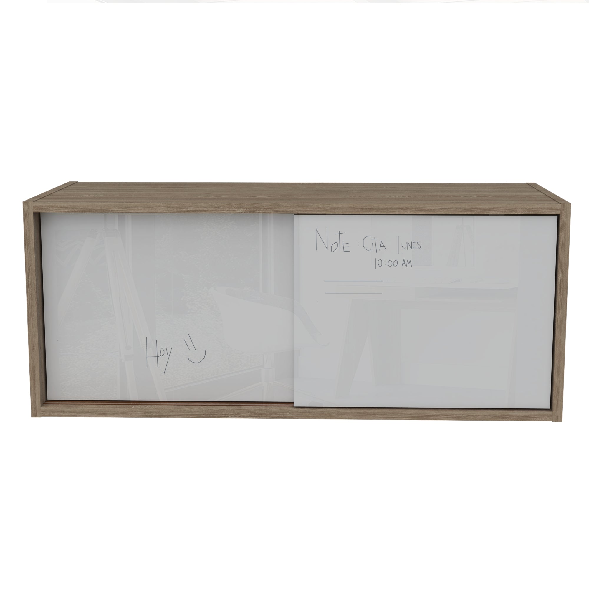 GABINETE NOTE BLANCO Y MIEL 33,81,33 CM - 4