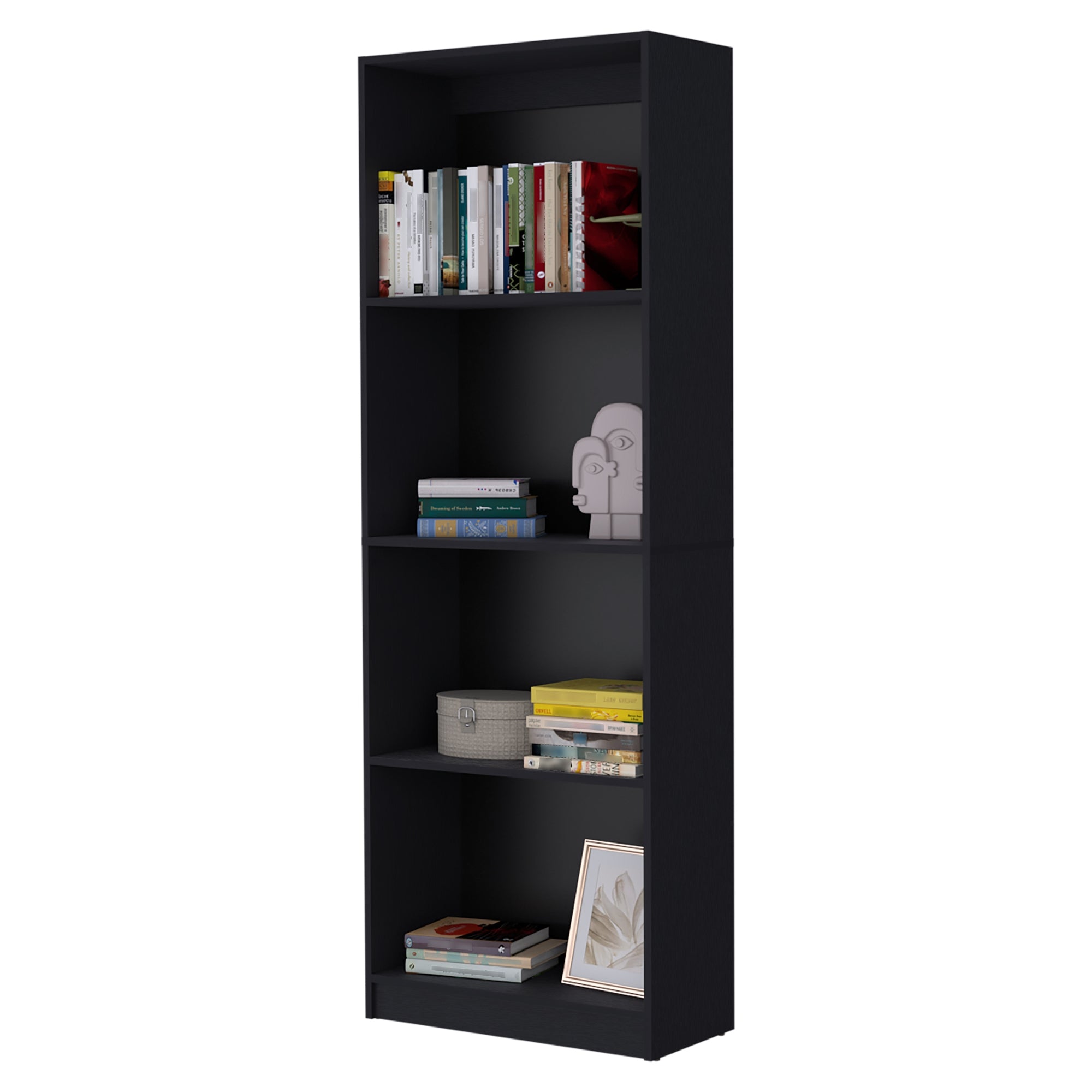 ESTANTE HOME-E M1 4 NIVELES WENGUE - 4