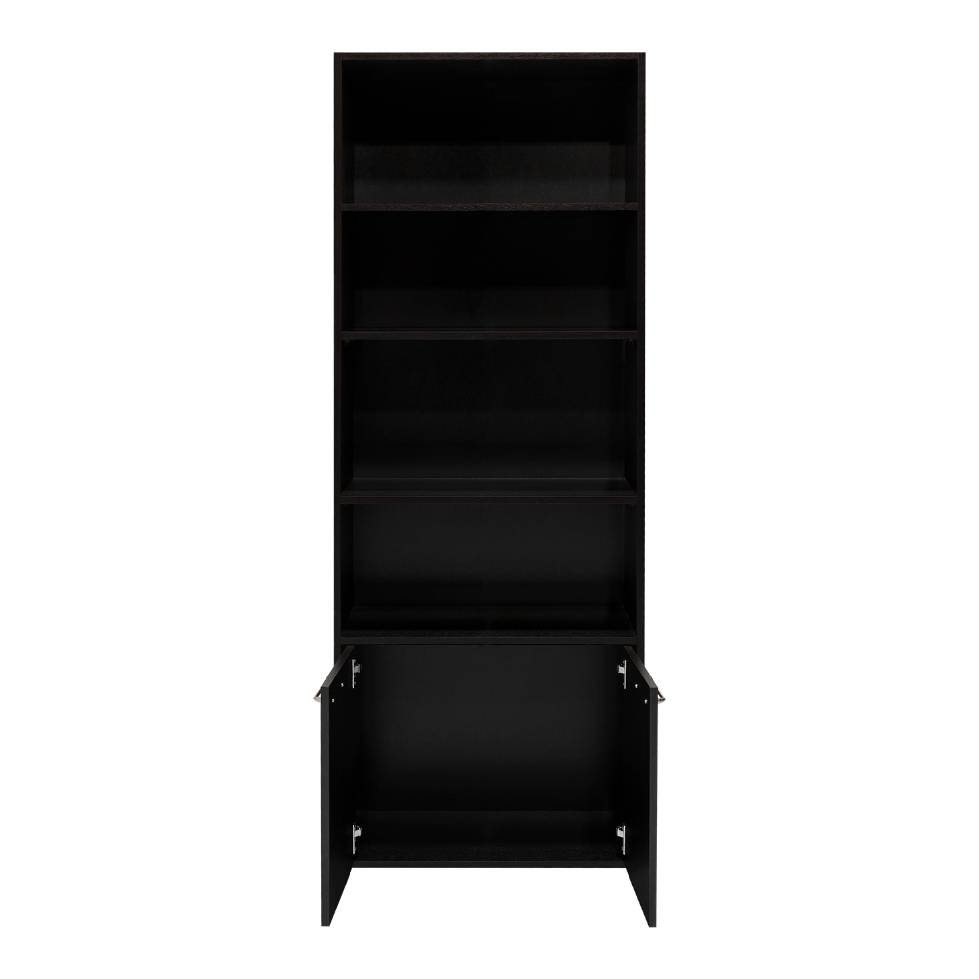 BIBLIOTECA LISA 180X63X26 CM 2 CON PUERTAS WENGUE - 4