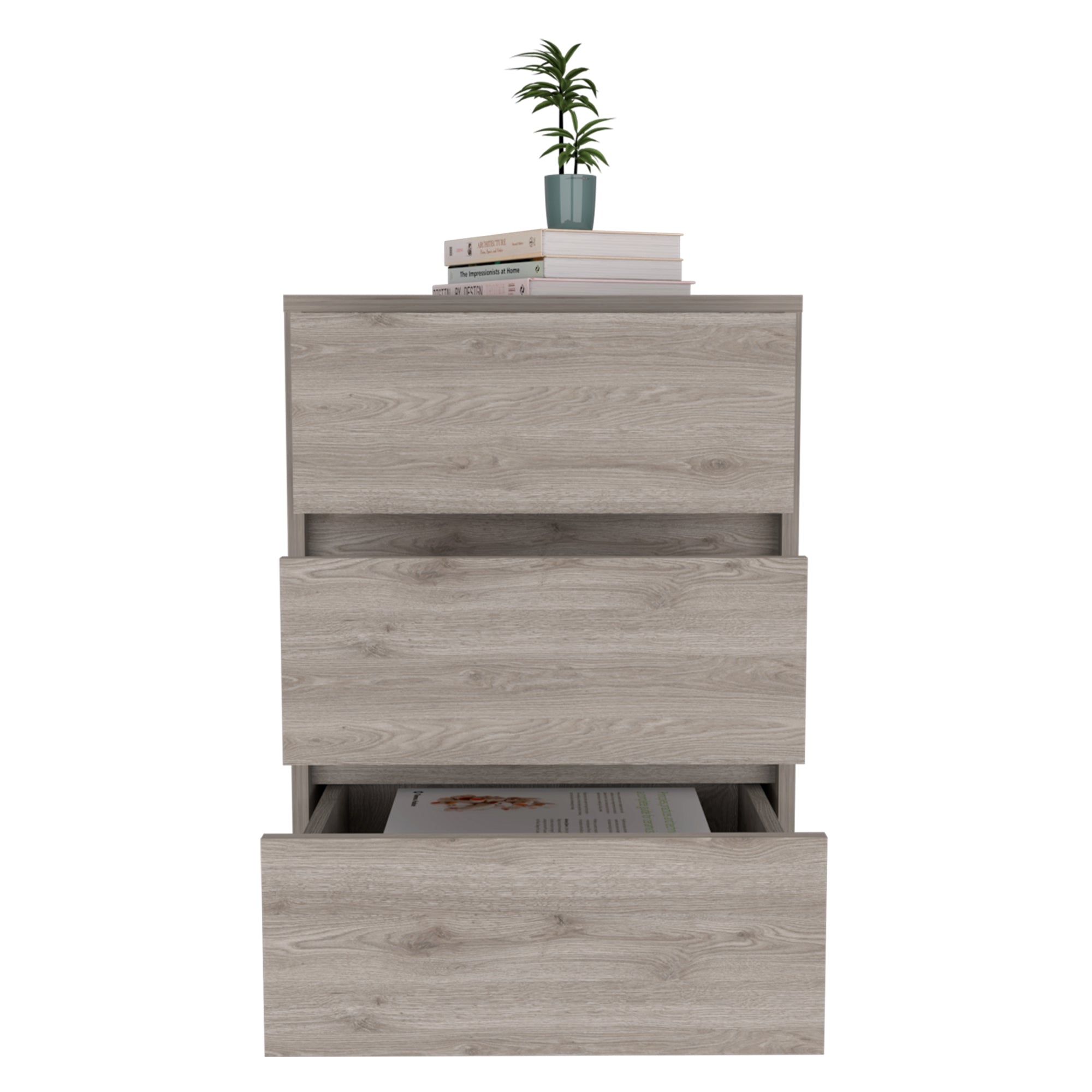 CAJONERA DE OFFICE 3 CAJONES DUNA 66X46,4X45,3 CM - 1
