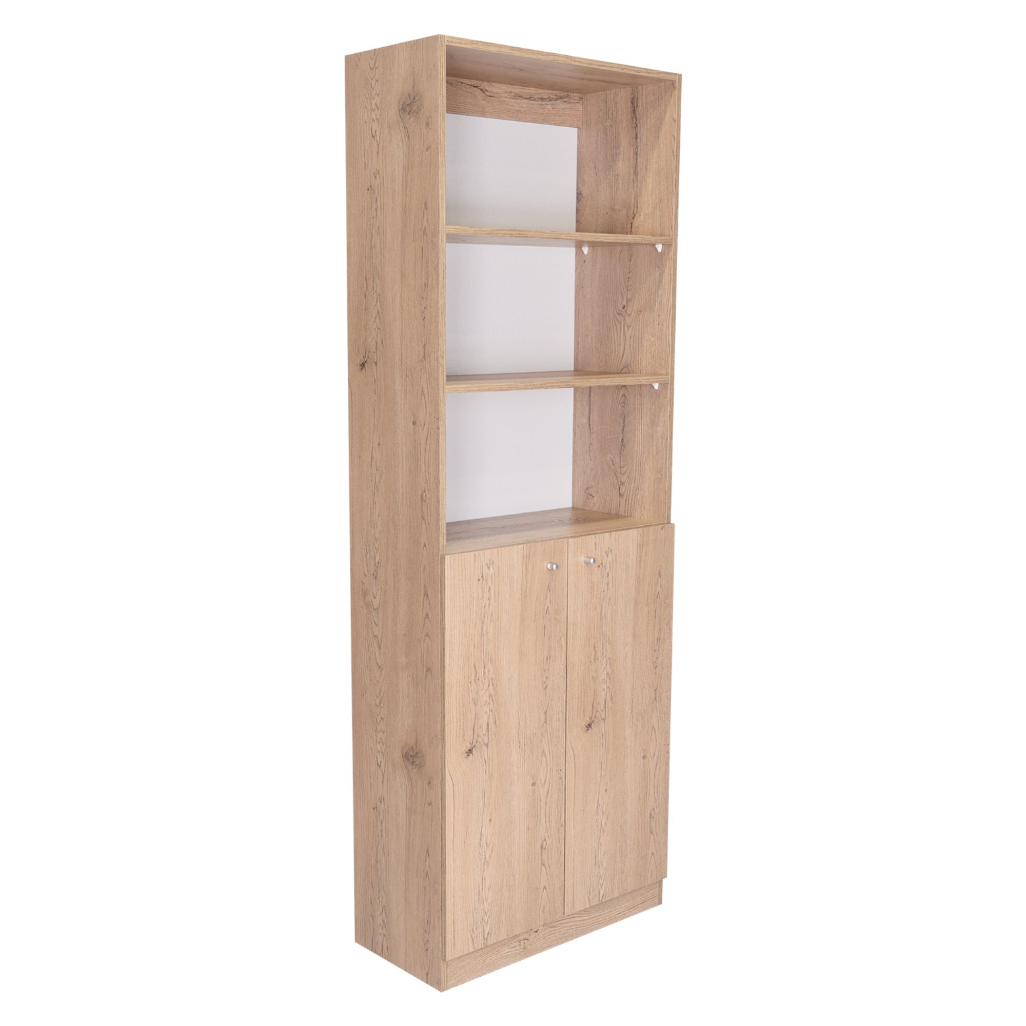 BIBIOTECA HOME 2 PUERTAS 5 NIVELES MACADAMIA 180,6X62,8X29,9 CM - 5